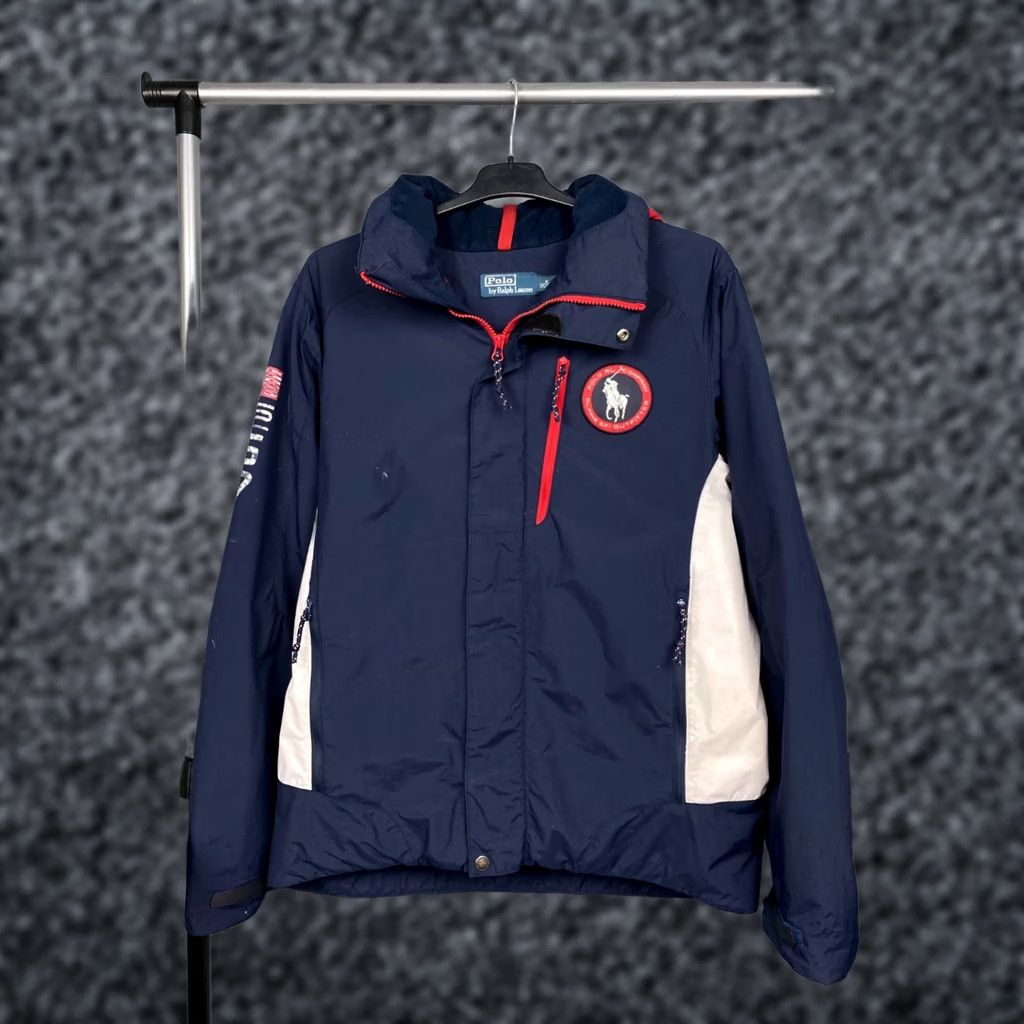 Polo Ralph Lauren Polo Ralph Lauren Alpine Ski Outfitter Jacket M Mens Blue Ski Jacket Size US M / EU 48-50 / 2 - 1 Thumbnail