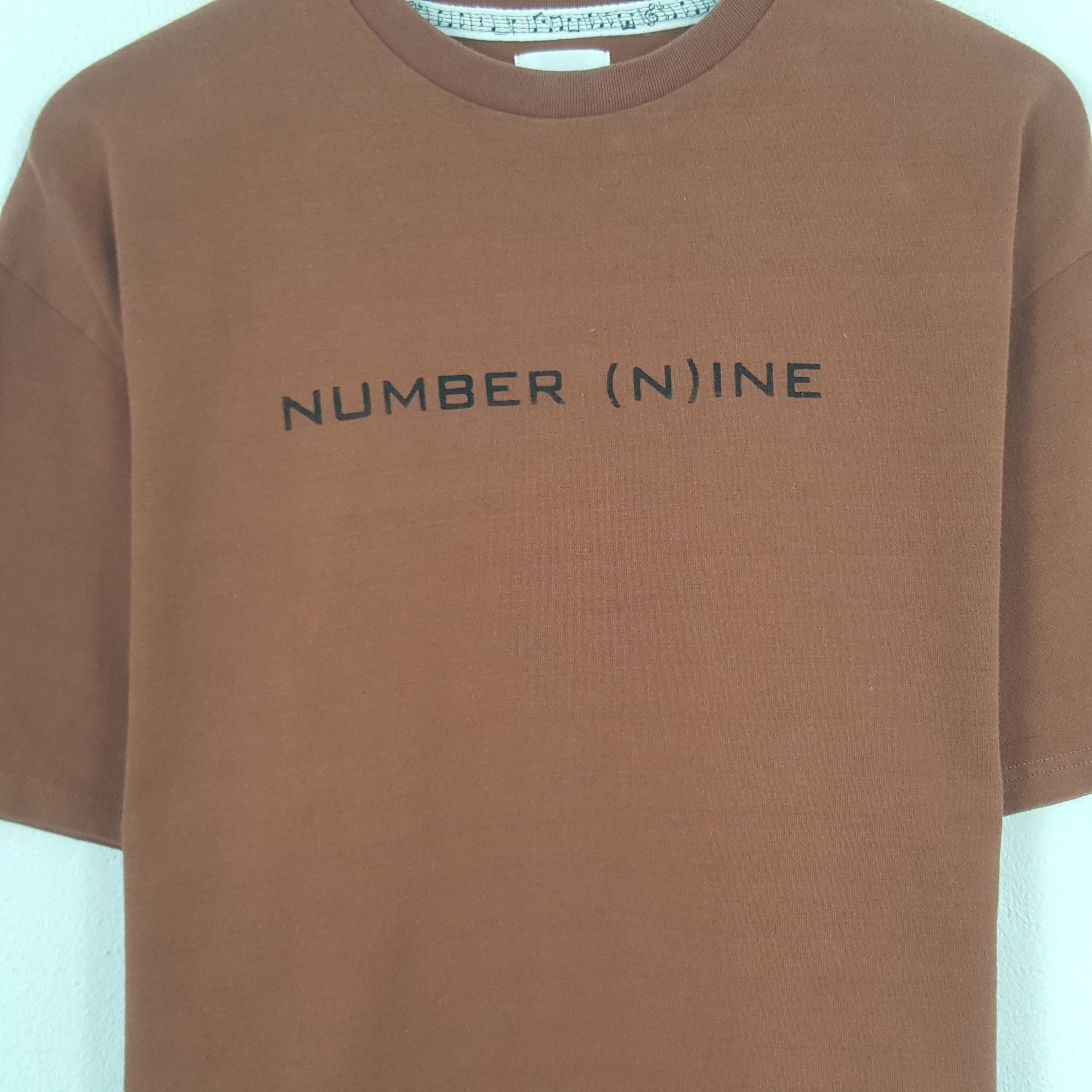 Number (N)ine × Vintage Vintage Number (N)ine Custom Spell Out Logo Tshirt Size US L / EU 52-54 / 3 - 2 Thumbnail