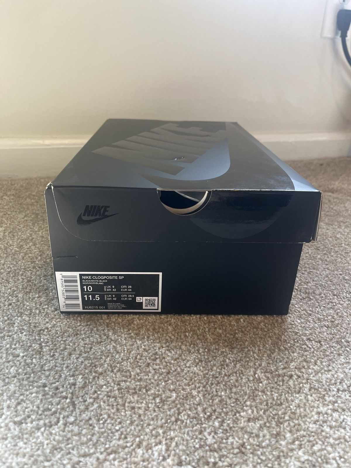 Nike × Supreme Nike x Supreme Black Clogposite Size US 10 / EU 43 - 9 Thumbnail