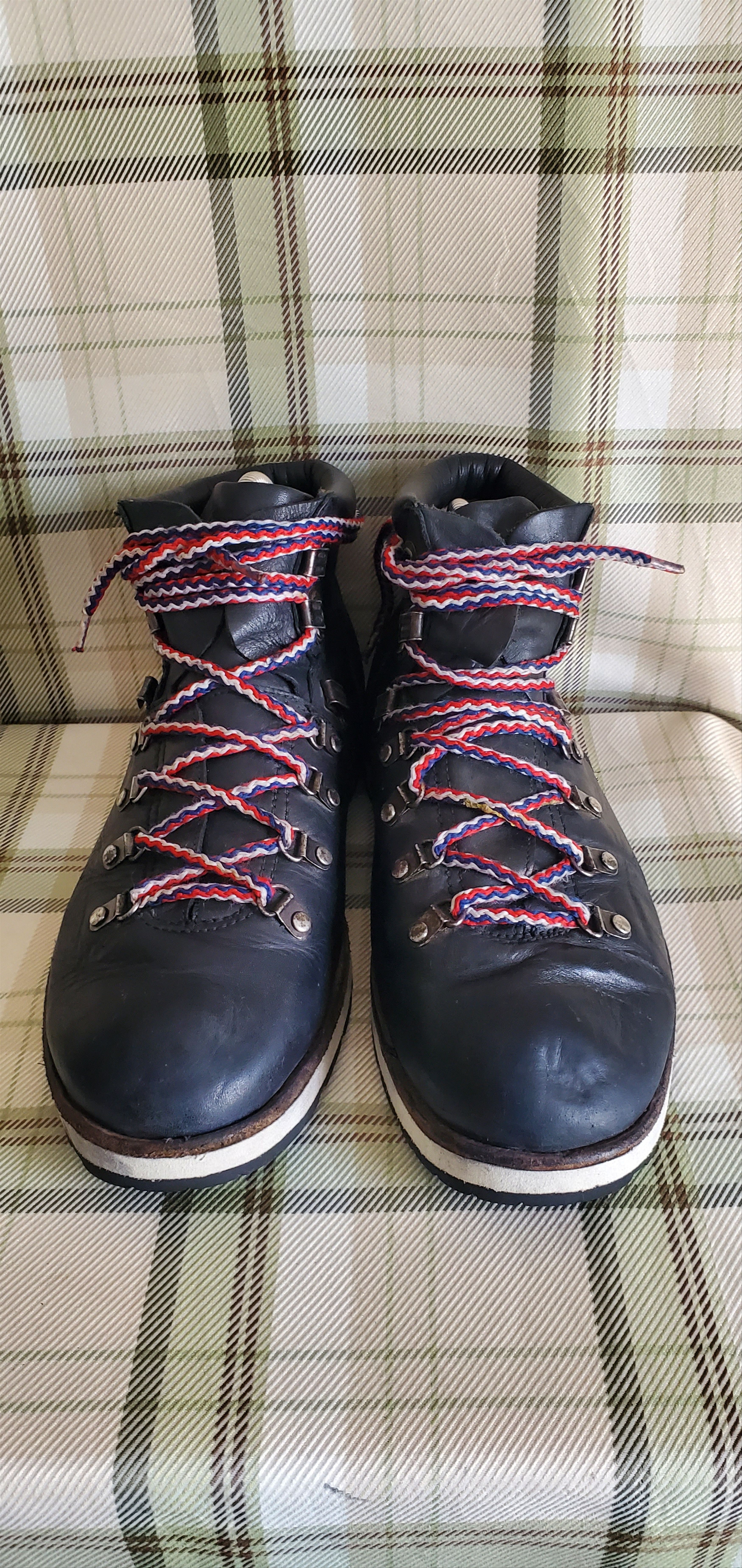 Moncler Moncler Black Leather Hiking Ankle Boots Size US 7.5 / EU 40-41 - 2 Thumbnail