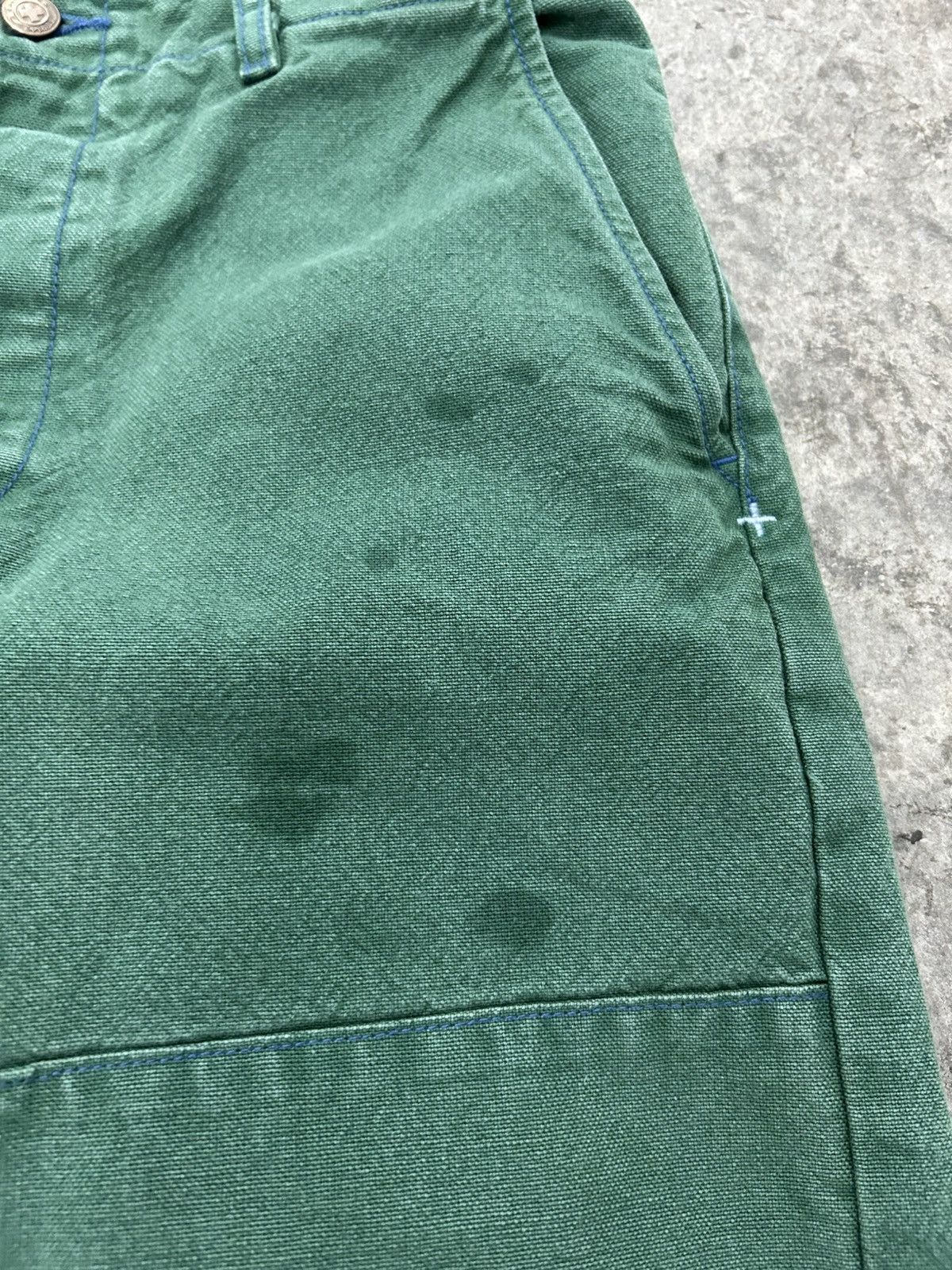 Imogene + Willie Imogene and Willie clarke canvas work pants in spruce Size 29" - 6 Thumbnail