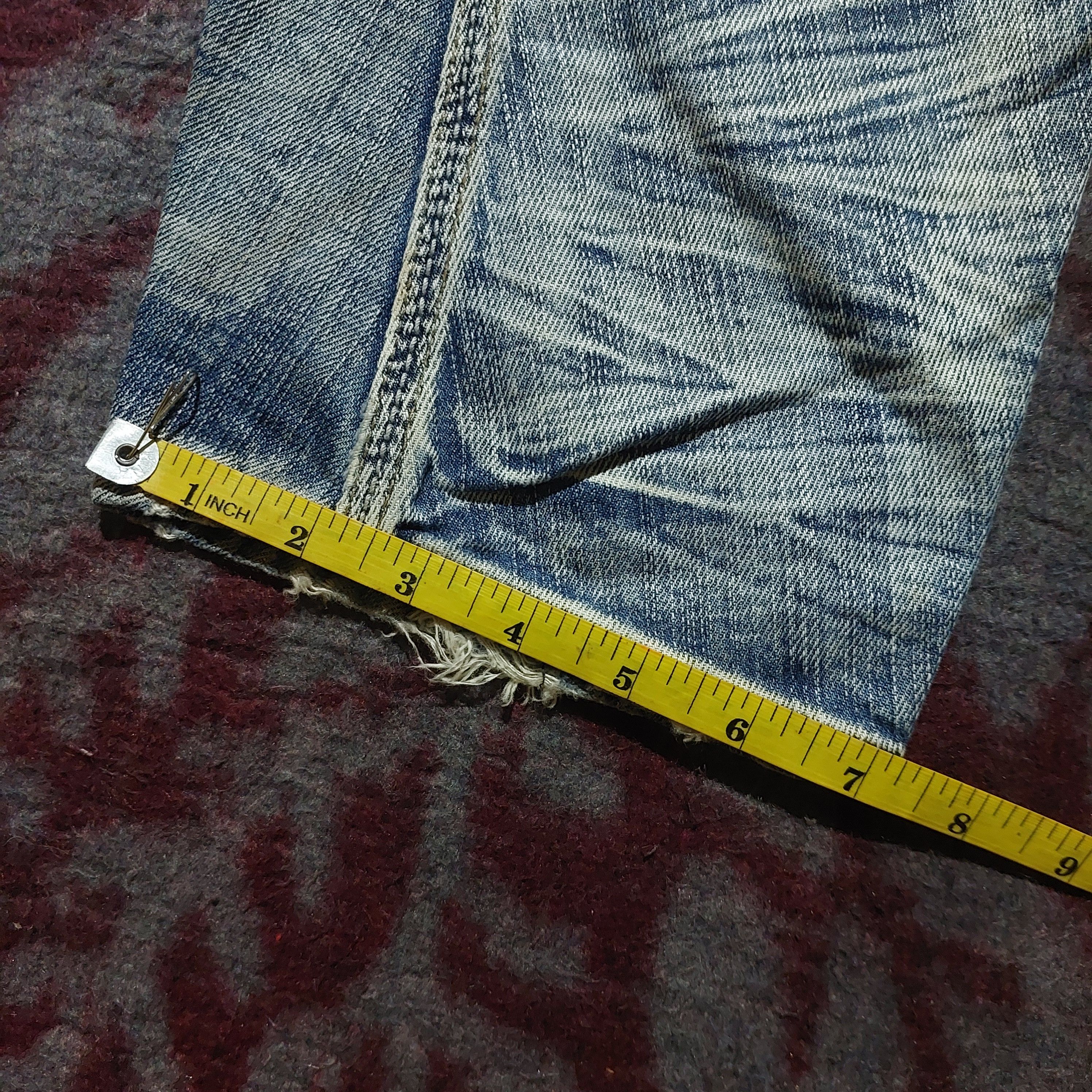 Tornado Mart 2000s Edge Ruppet clawmark curve denim Size US 34 / EU 50 - 16 Thumbnail