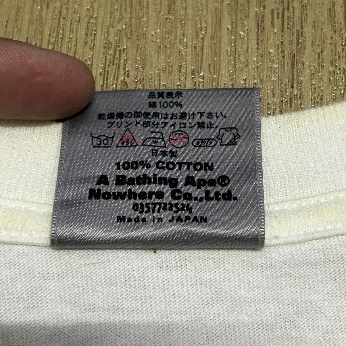 Bape Bape x Rockin Jelly Bean Tee (2004) Size US L / EU 52-54 / 3 - 7 Thumbnail