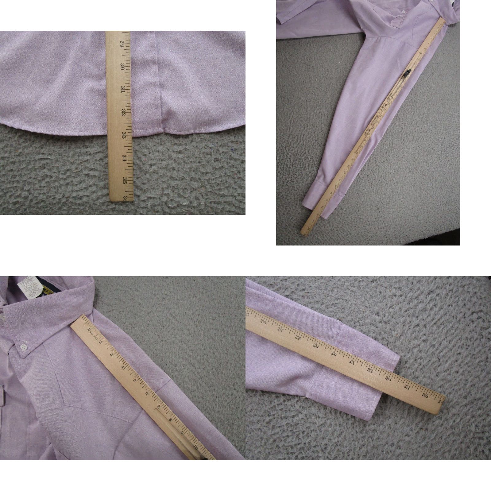 Vintage VINTAGE Panhandle Slim Purple Shirt Long Sleeve Western Cowboy 16-36 36 Button-Up Size US M / EU 48-50 / 2 - 8 Thumbnail