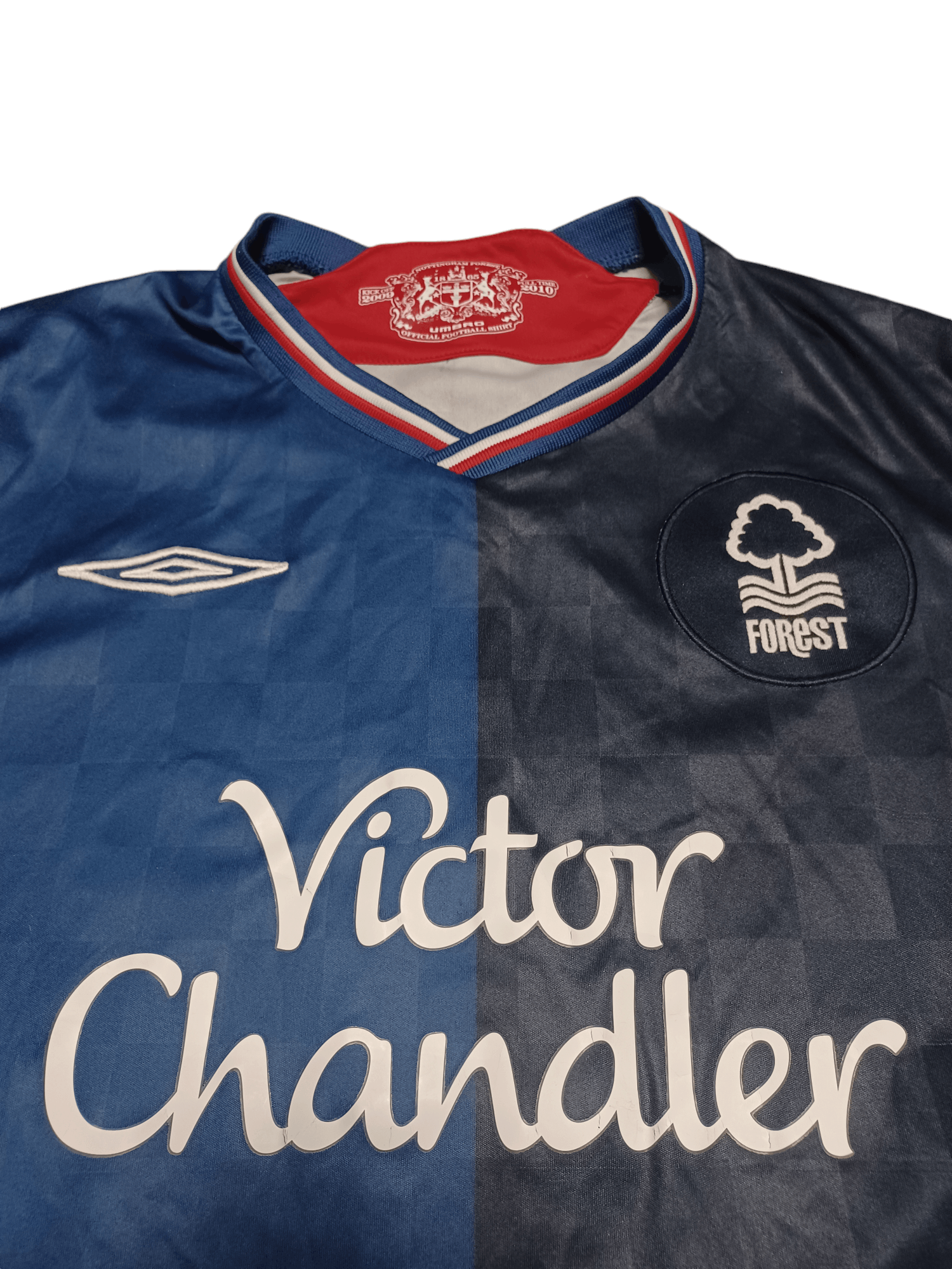 Umbro NOTTINGHAM FOREST 2009-2010 UMBRO AWAY KIT JERSEY SOCCER Size US L / EU 52-54 / 3 - 2 Thumbnail