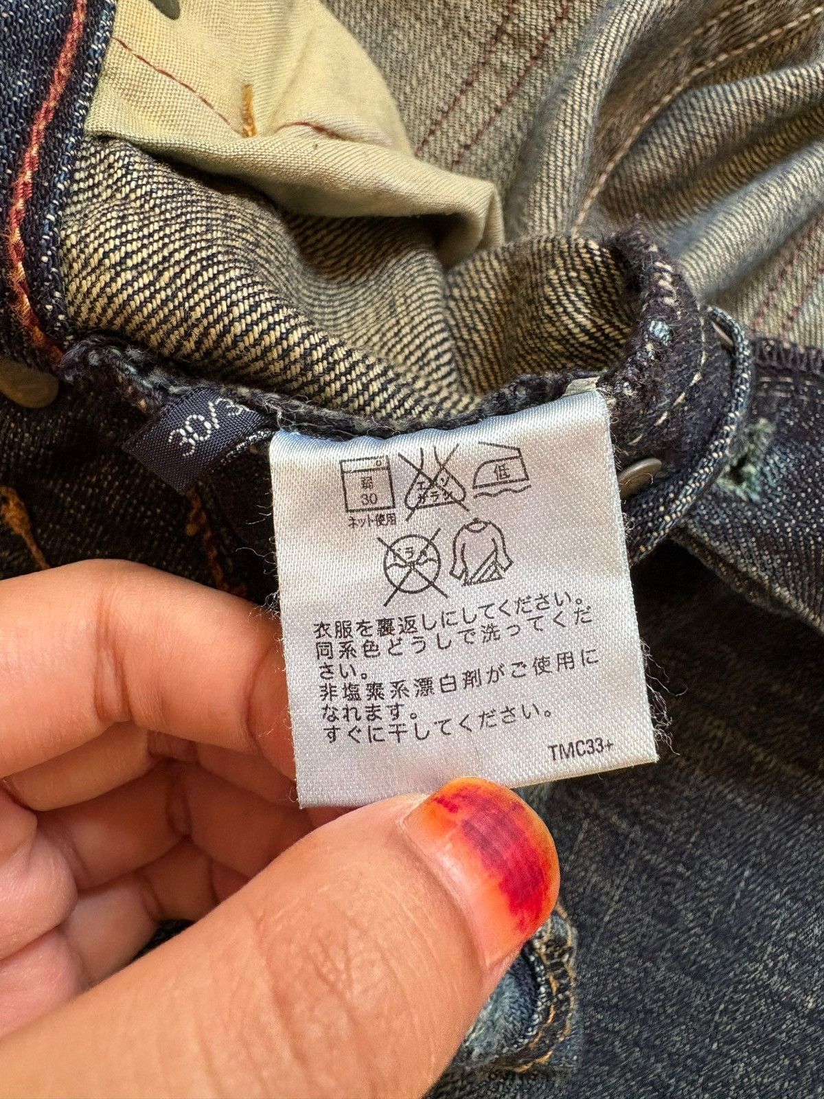 Levi's Vintage Ralph Lauren Blue Wash Baggy Jeans Size US 33 - 10 Thumbnail