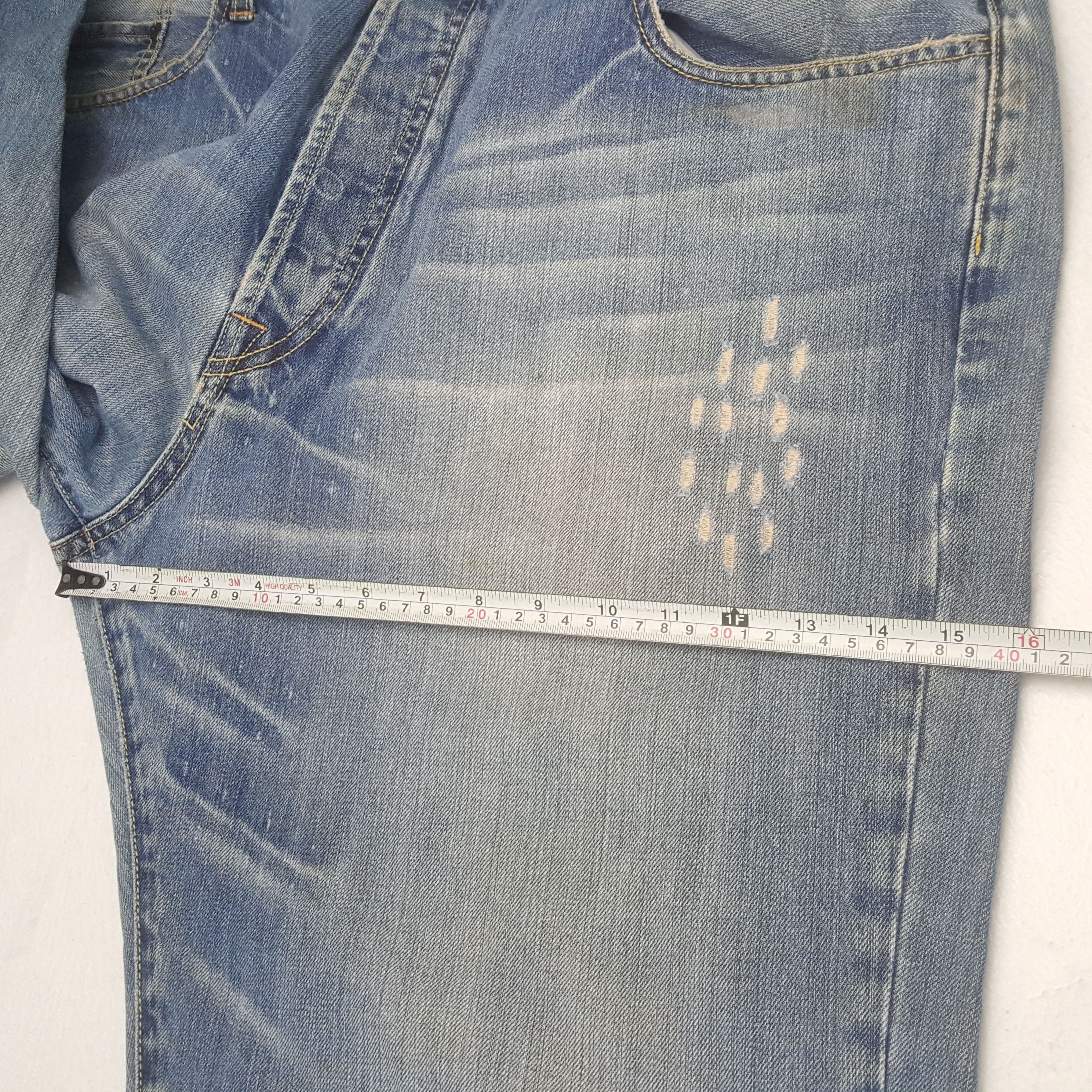 Christian Audigier × Ed Hardy × Vintage Vintage ED-HARDY by CHRISTIAN AUDIGIER Designer Brand Jeans Size US 41 - 9 Thumbnail