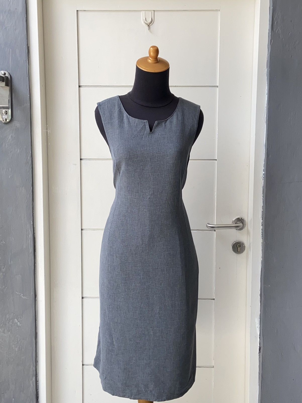 Balmain BALMAIN Grey Dress Size S / US 4 / IT 40 - 13 Thumbnail
