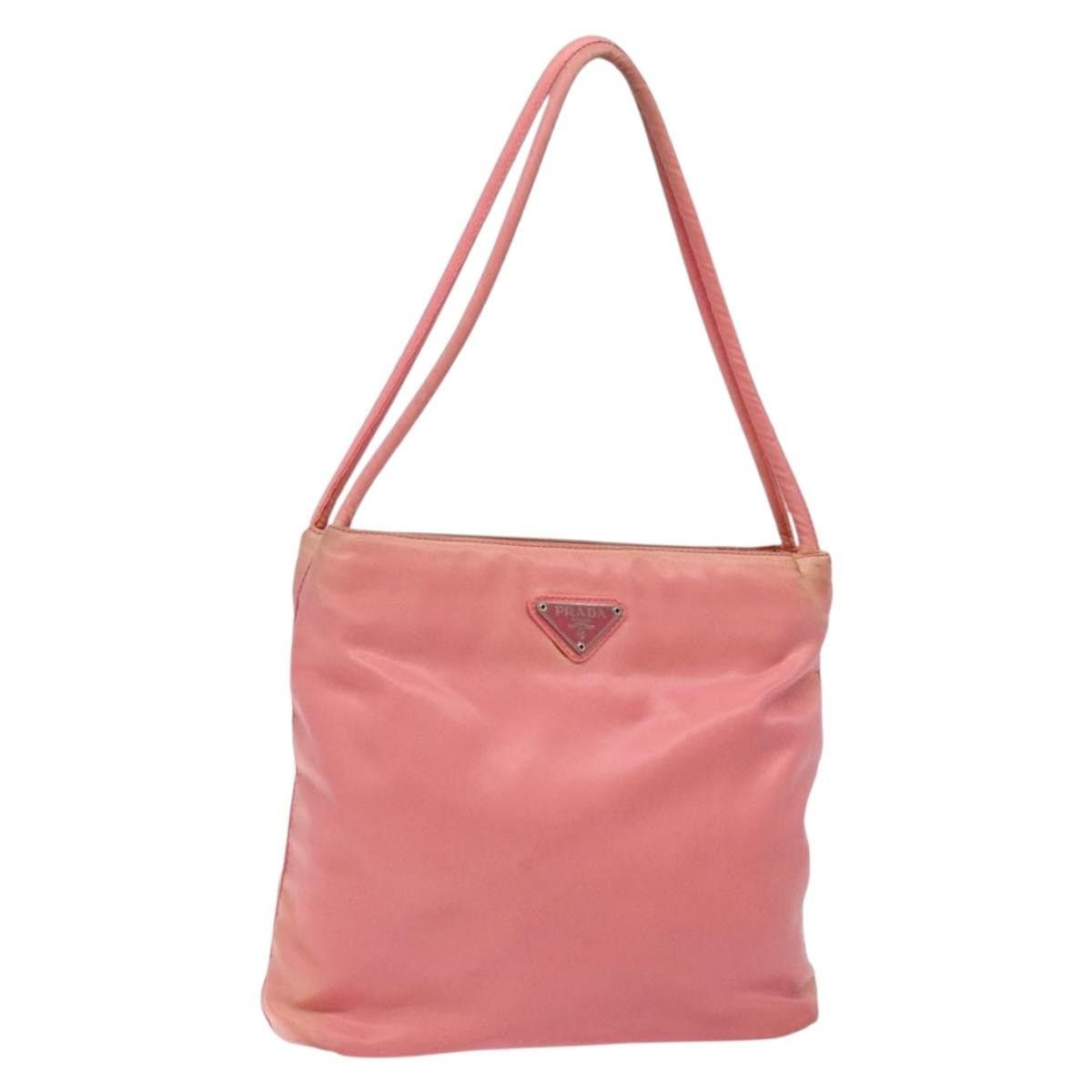 Prada PRADA Tote Bag Nylon Pink Gold Size ONE SIZE - 1 Thumbnail