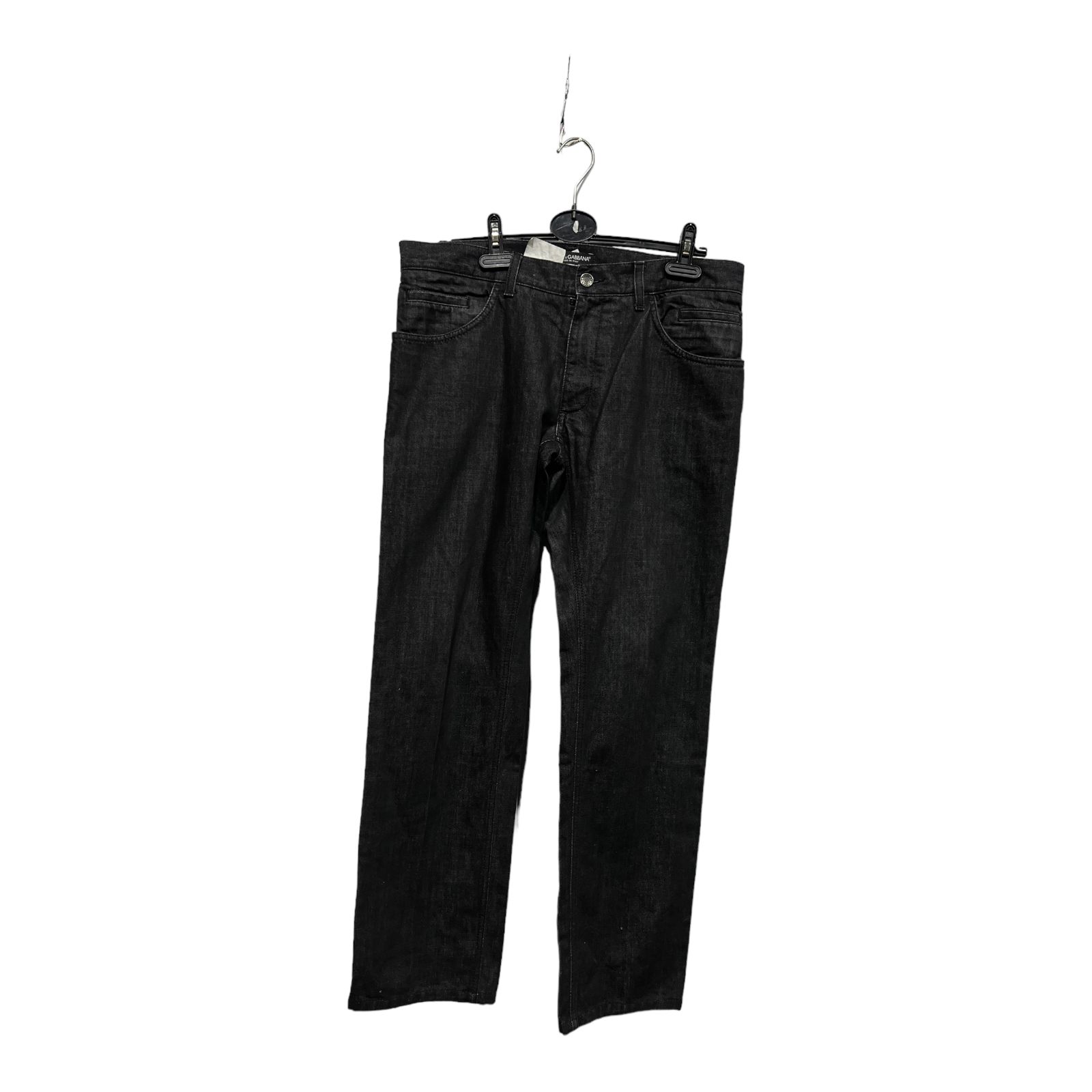 Pre-owned Dolce & Gabbana Denim Jeans Size 48 32 In Grey