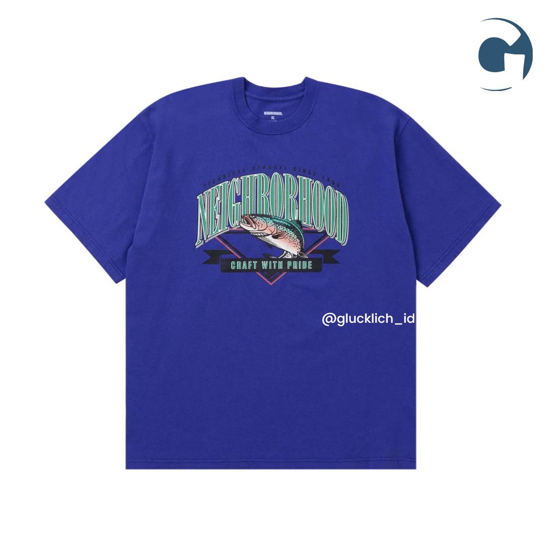 Neighborhood Neighborhood, NH . Tee SS-21 in Blue Size US S / EU 44-46 / 1 - 1 Thumbnail