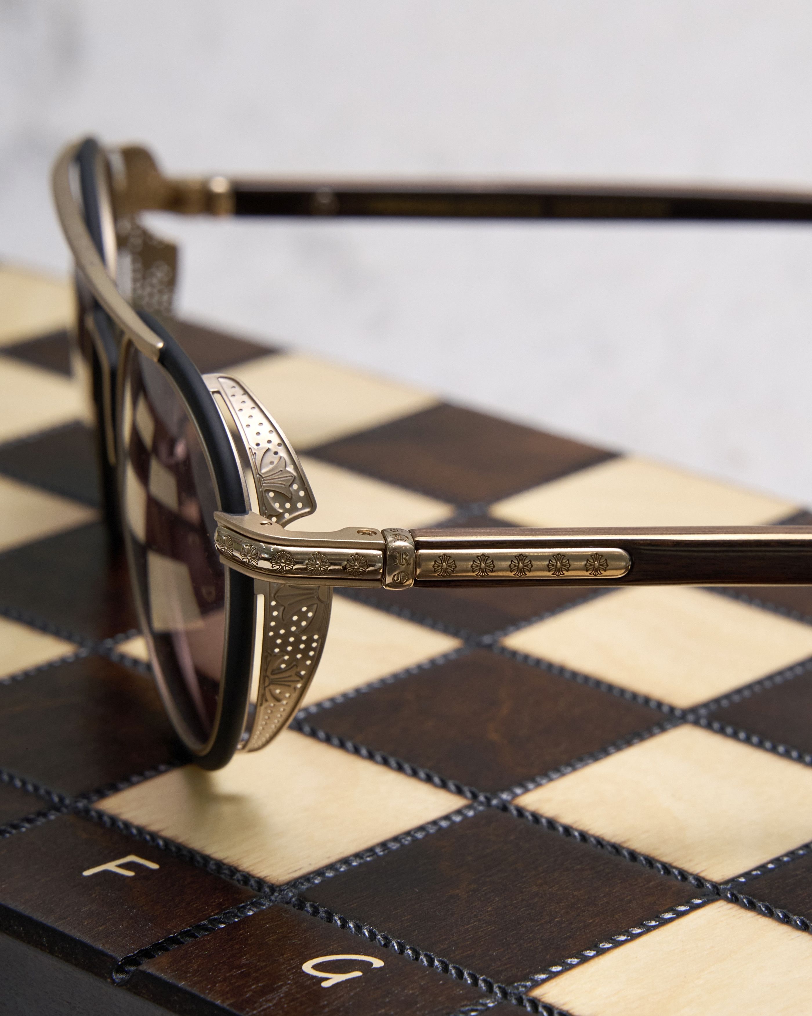 Chrome Hearts CHROME HEARTS PREYANK II Matte Gold Plated Size ONE SIZE - 5 Thumbnail