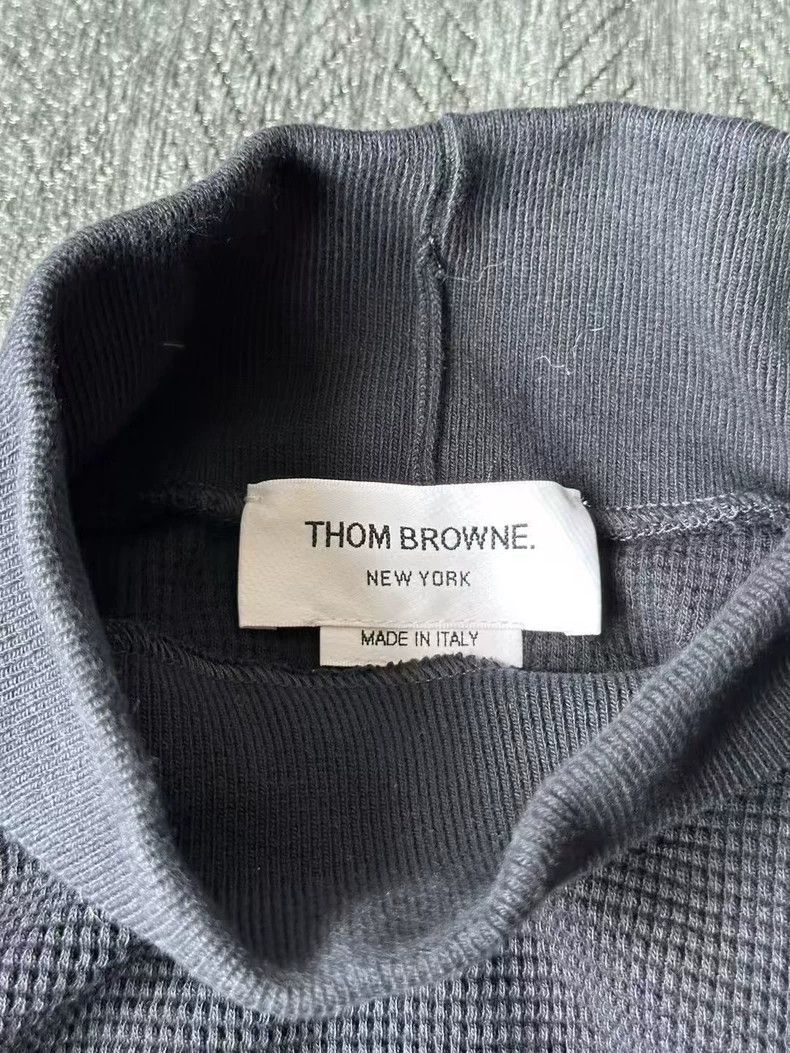 Thom Browne Thom Browne High collar waffle long sleeves Size US XXL / EU 58 / 5 - 3 Thumbnail