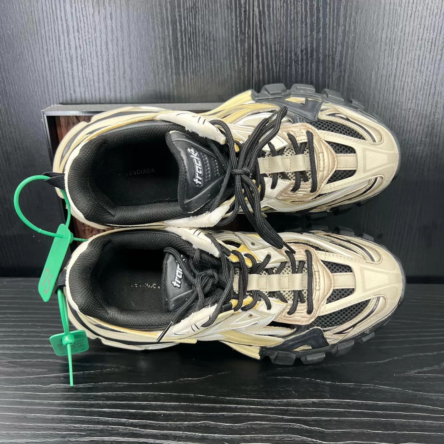 Balenciaga Balenciaga Track 2 Cream White Brown 42 Near New Size US 9 / EU 42 - 8 Thumbnail