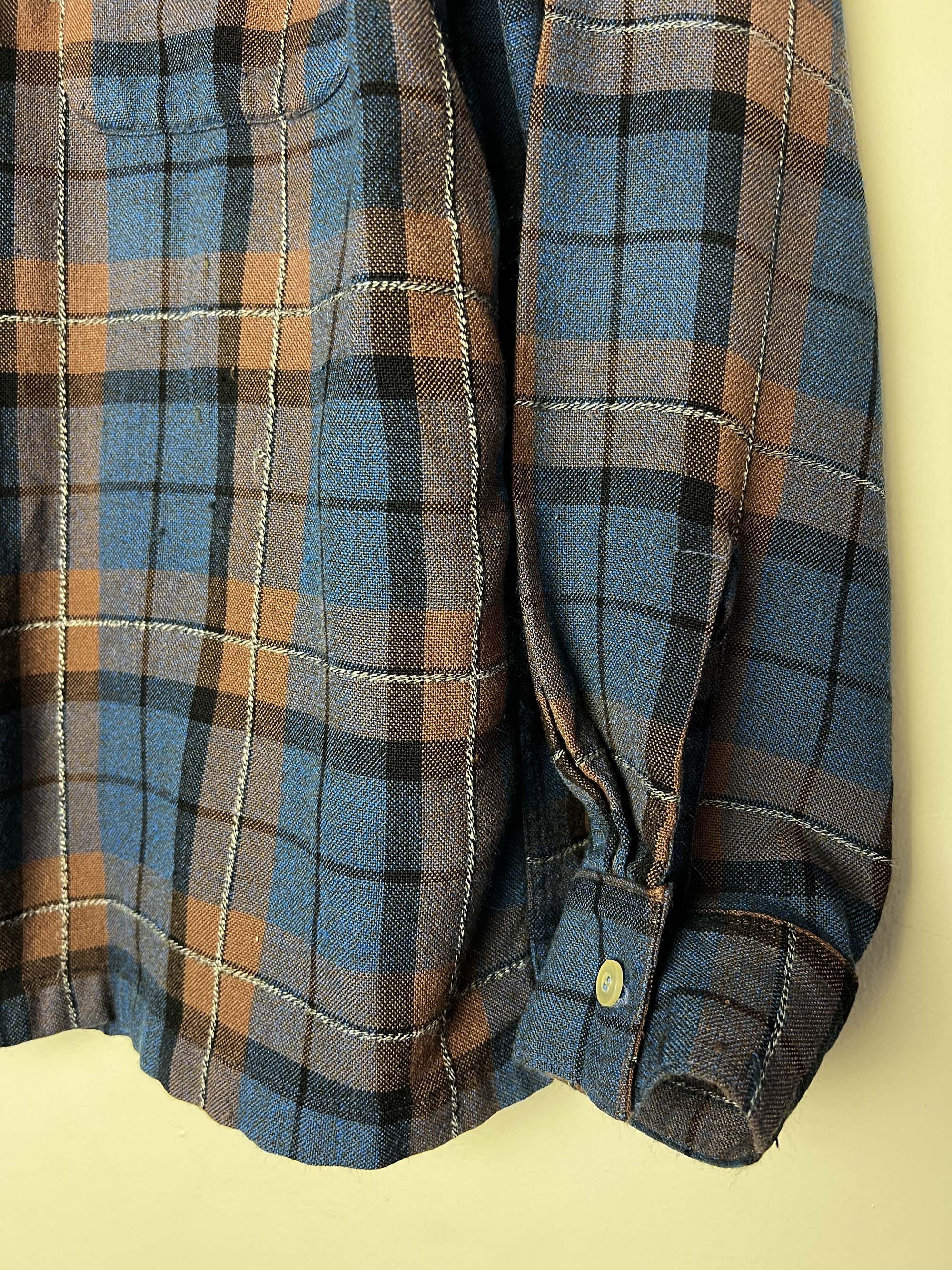 Arrow Vintage 1950's-1960's Arrow Time-Saver Wash and Wear Shirt Size US M / EU 48-50 / 2 - 6 Thumbnail
