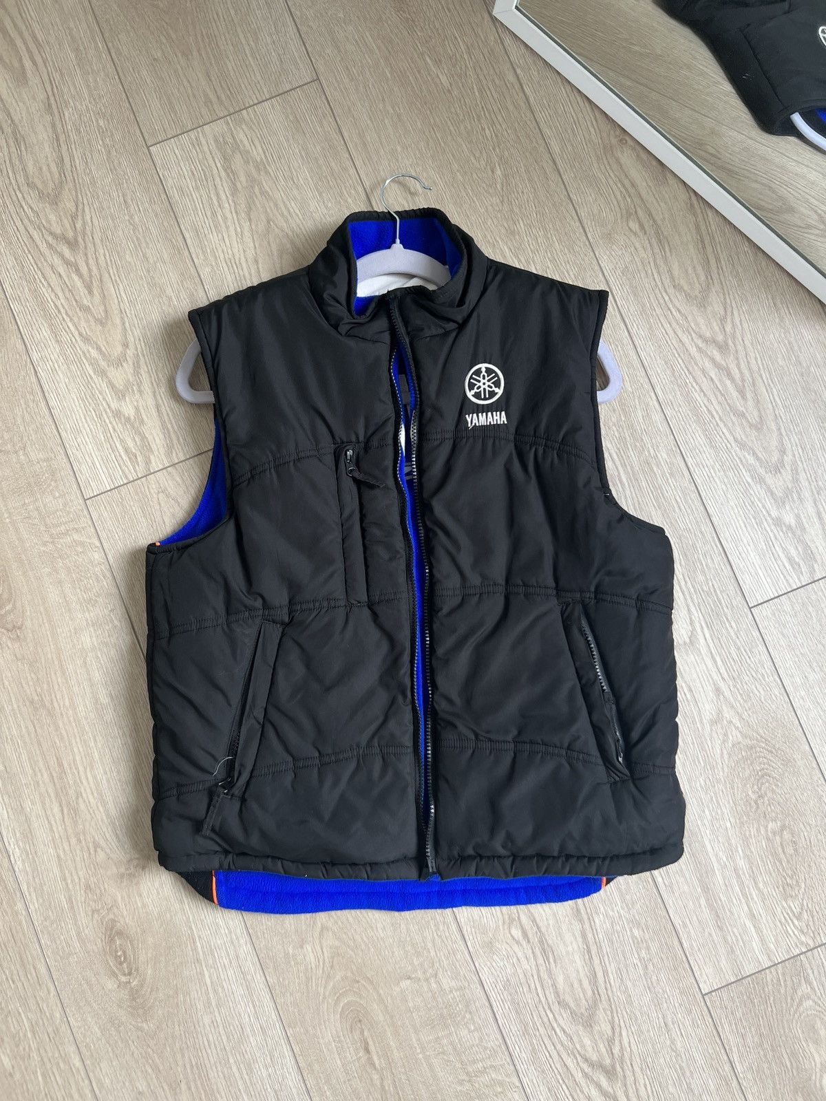 Yamaha Vintage Yamaha Racing Double-Sided Fleece Vest Y2K Size US S / EU 44-46 / 1 - 4 Thumbnail