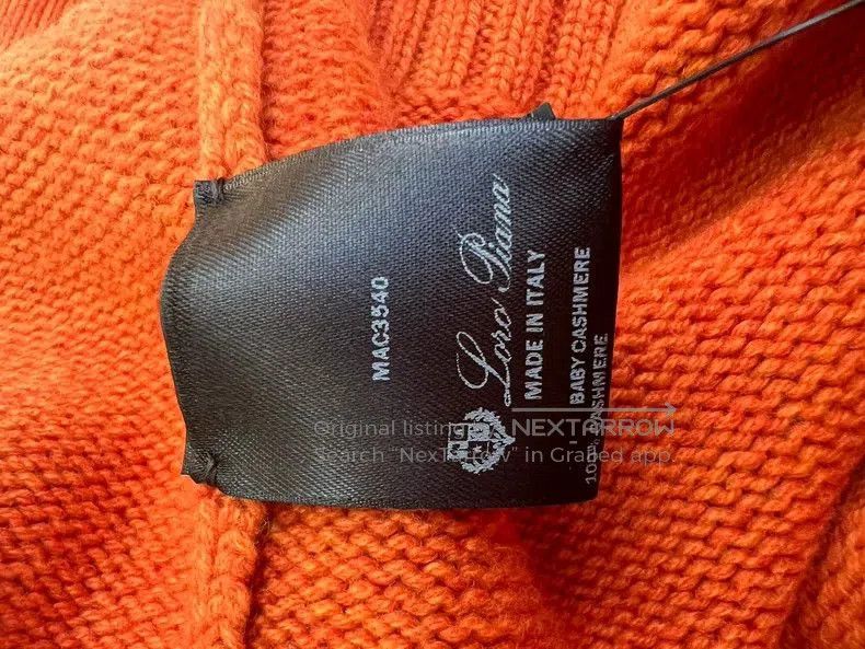 Loro Piana Loro Piana Classic Cashmere Sweater. Size US L / EU 52-54 / 3 - 6 Thumbnail