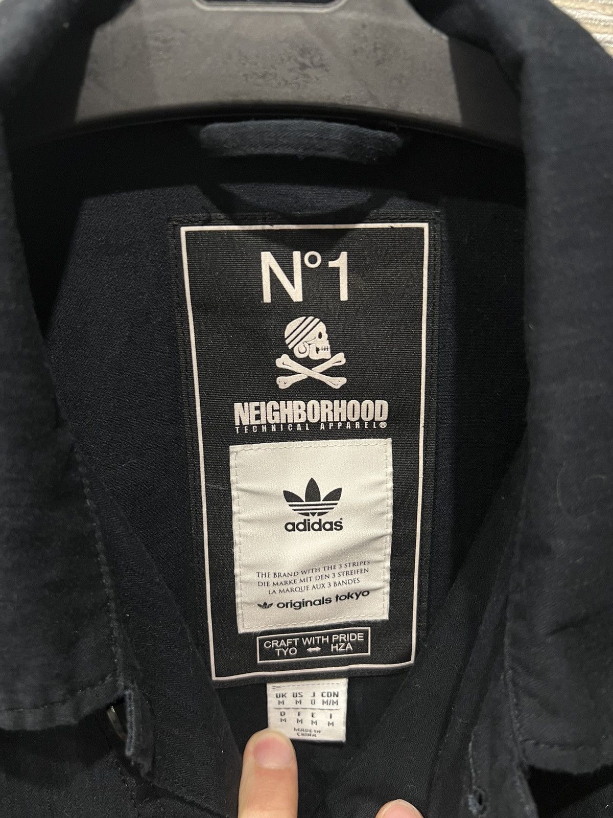 Adidas × Neighborhood Adidas Neighborhood 2014 Light Jacket Shirt Button Up Size US M / EU 48-50 / 2 - 5 Thumbnail