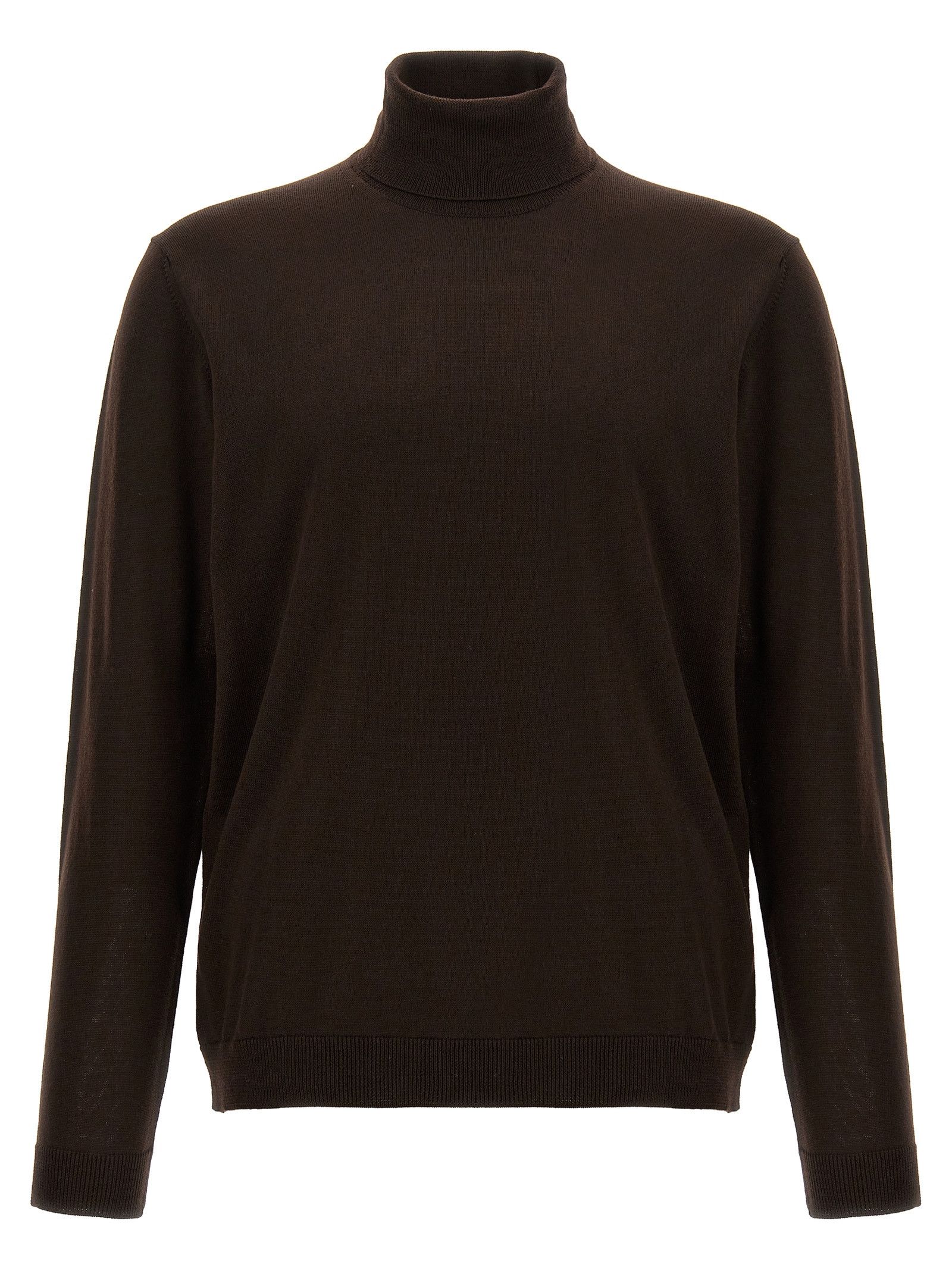 Roberto Collina Wool Turtleneck Sweater Size US L / EU 52-54 / 3 - 1 Thumbnail