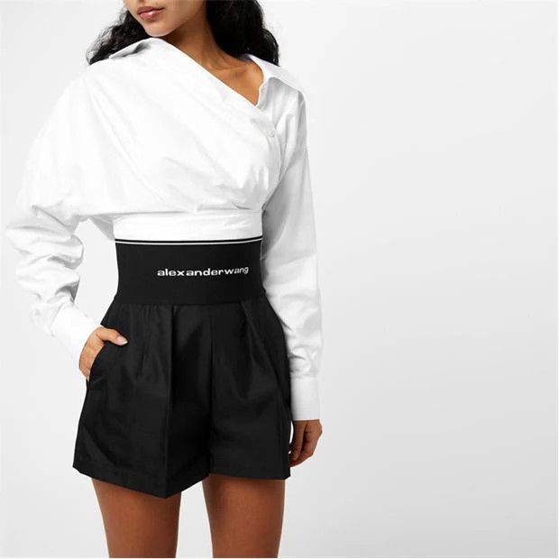 Alexander Wang o1g2r1mq0824 Shirts in White Size M / US 6-8 / IT 42-44 - 3 Thumbnail