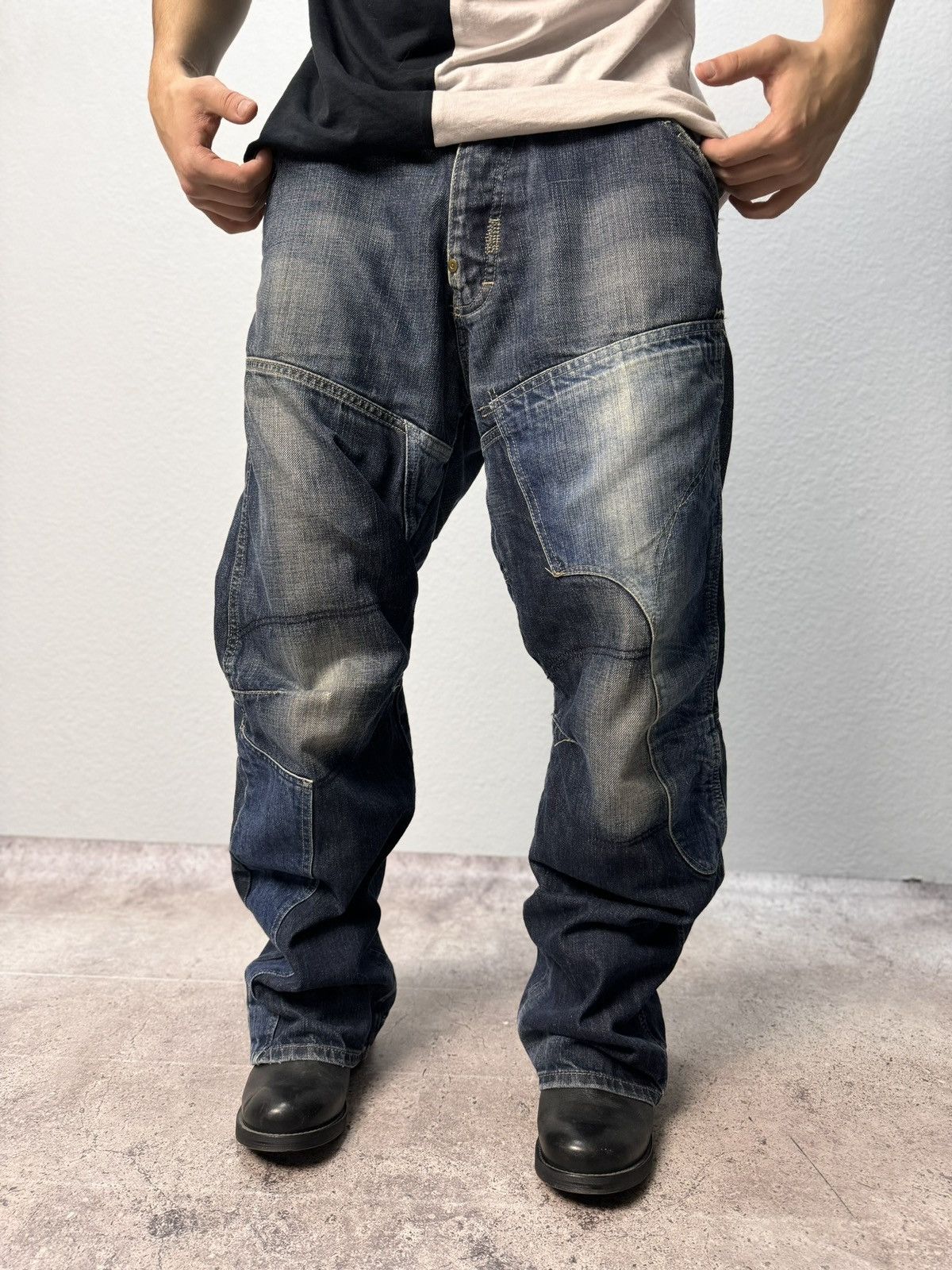 Vintage Vintage Junya Watanabe Style G Star raw Bondage Cargo Pans Size US 34 / EU 50 - 5 Thumbnail
