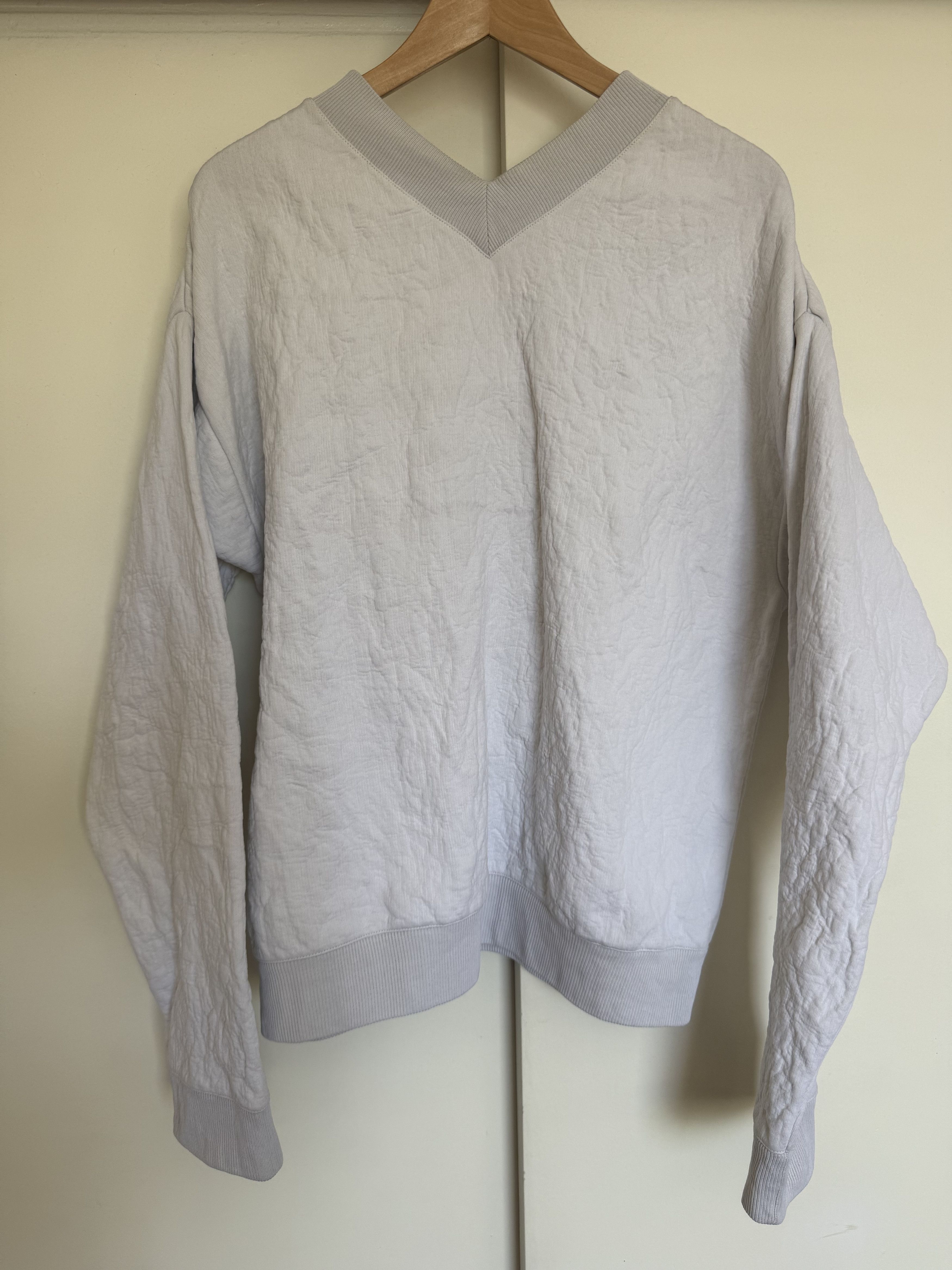 Bottega Veneta Metallic V-Neck Sweater Size US S / EU 44-46 / 1 - 5 Thumbnail