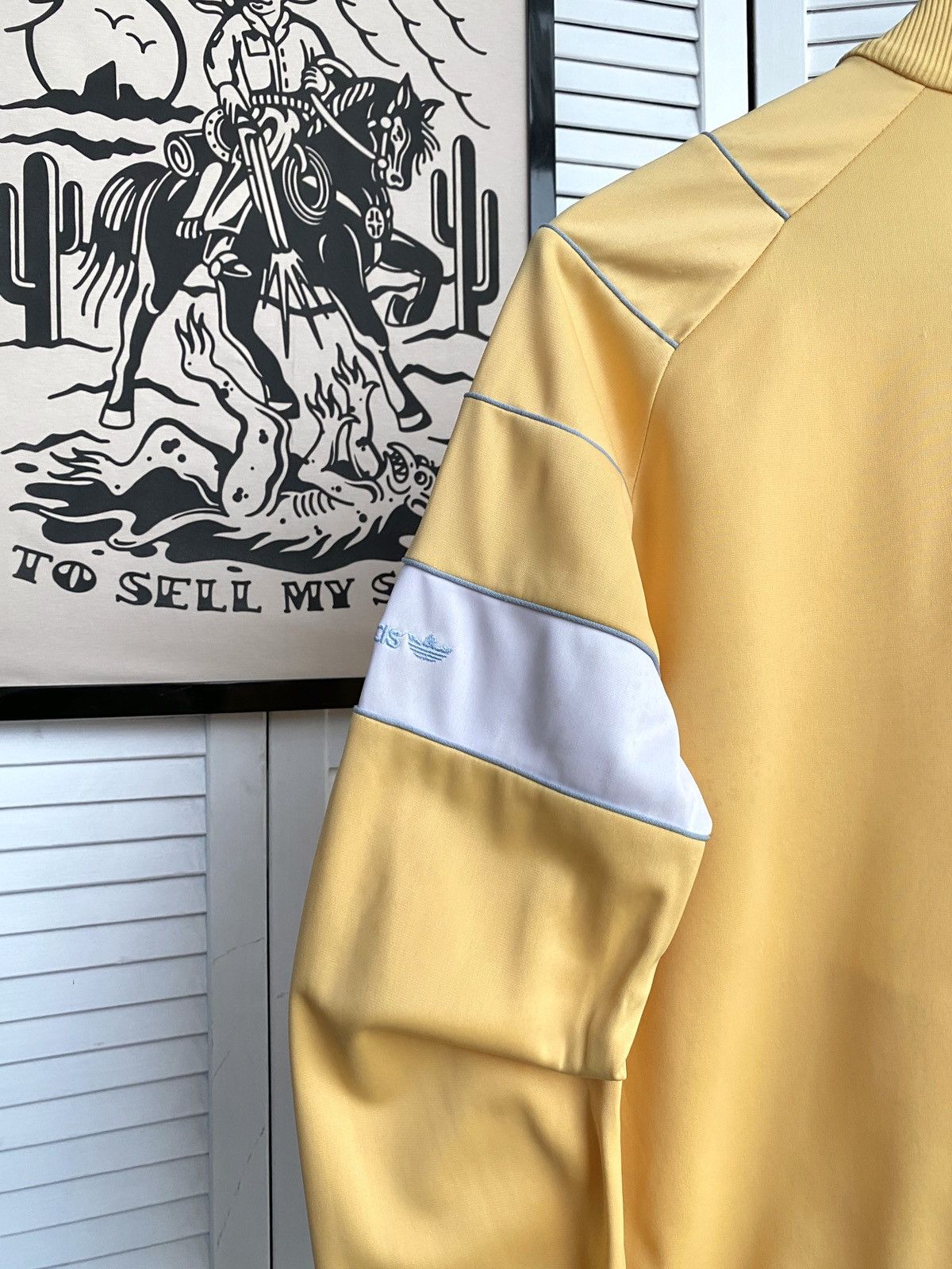 Adidas × Vintage Vintage Adidas Ventex Track Retro Jacket 80s Hungaria Size US M / EU 48-50 / 2 - 6 Thumbnail