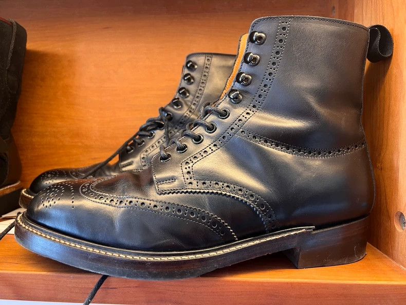 TOYS McCOY TOYS McCoy Embossed High-Top Boots, Hudson Series Size US 8 / EU 41 - 2 Thumbnail