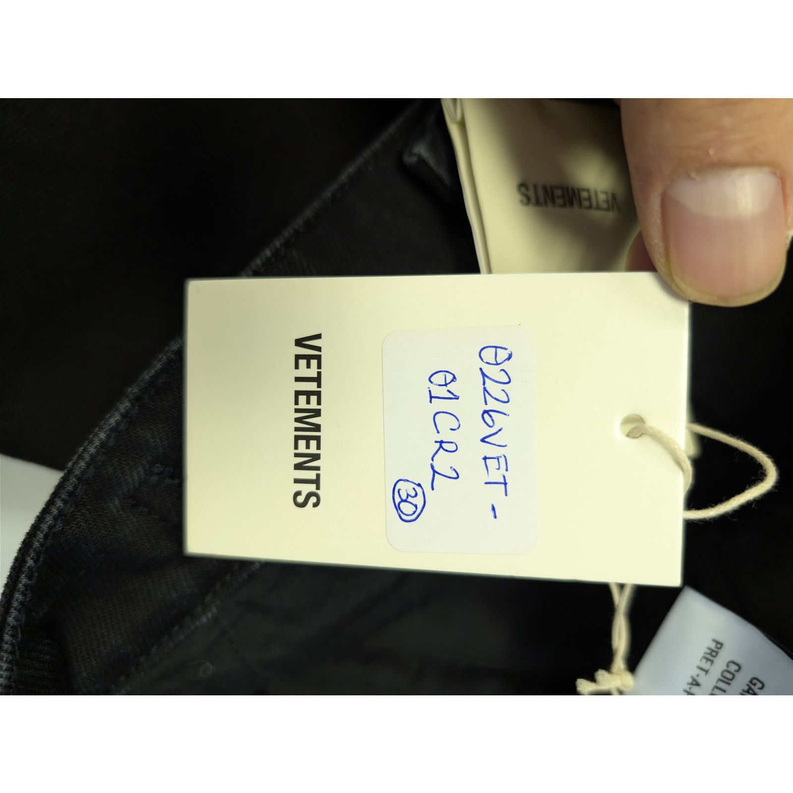 Vetements o1rshd1 Cargo Pants in Black Size US 30 / EU 46 - 19 Thumbnail