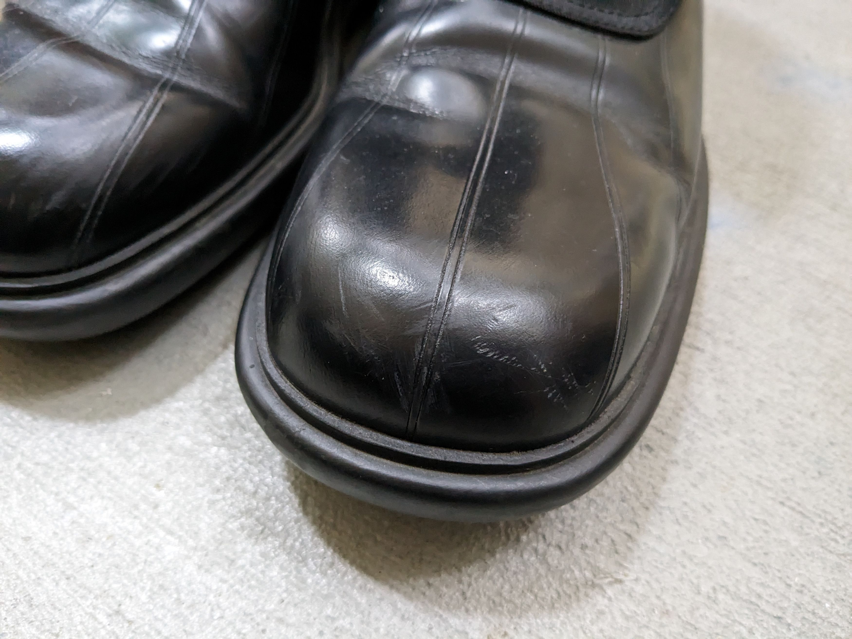 Gucci Gucci Combat Boots Size 10.5 Black Leather Buckle Duck Y2K Size US 10.5 / EU 43-44 - 5 Thumbnail