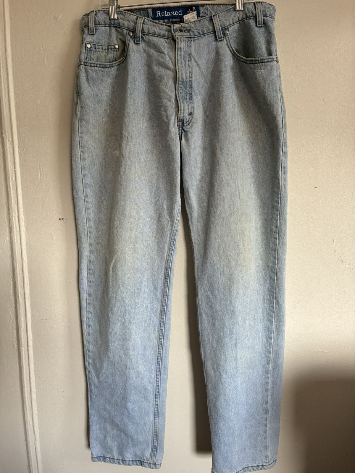 Levi's Vintage Clothing Vintage 90s Levi's Silver Tab light wash relaxed jeans Size US 38 / EU 54 - 2 Thumbnail