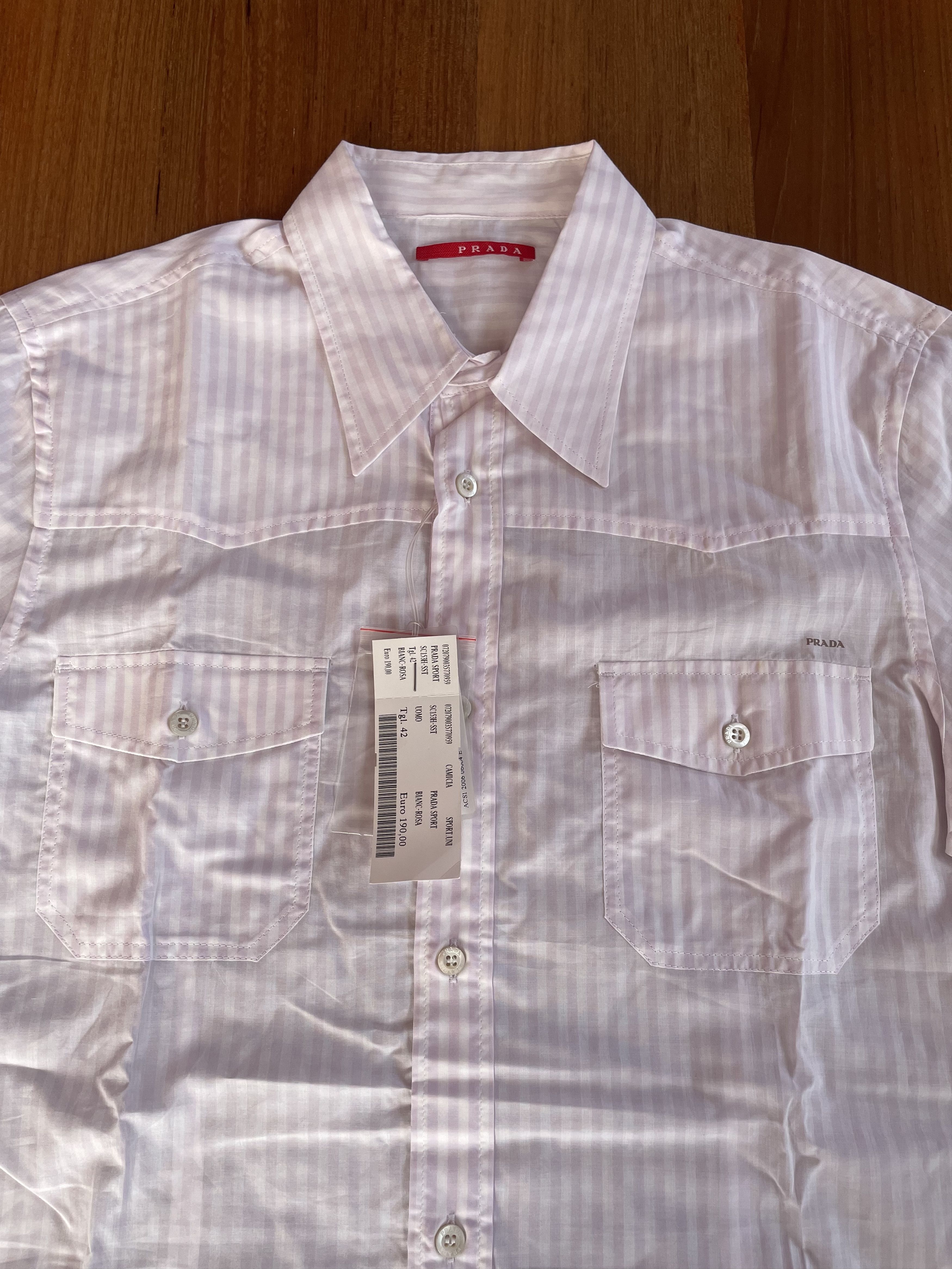 Prada Prada Luna Rossa Vintage Shirt Size US M / EU 48-50 / 2 - 2 Thumbnail