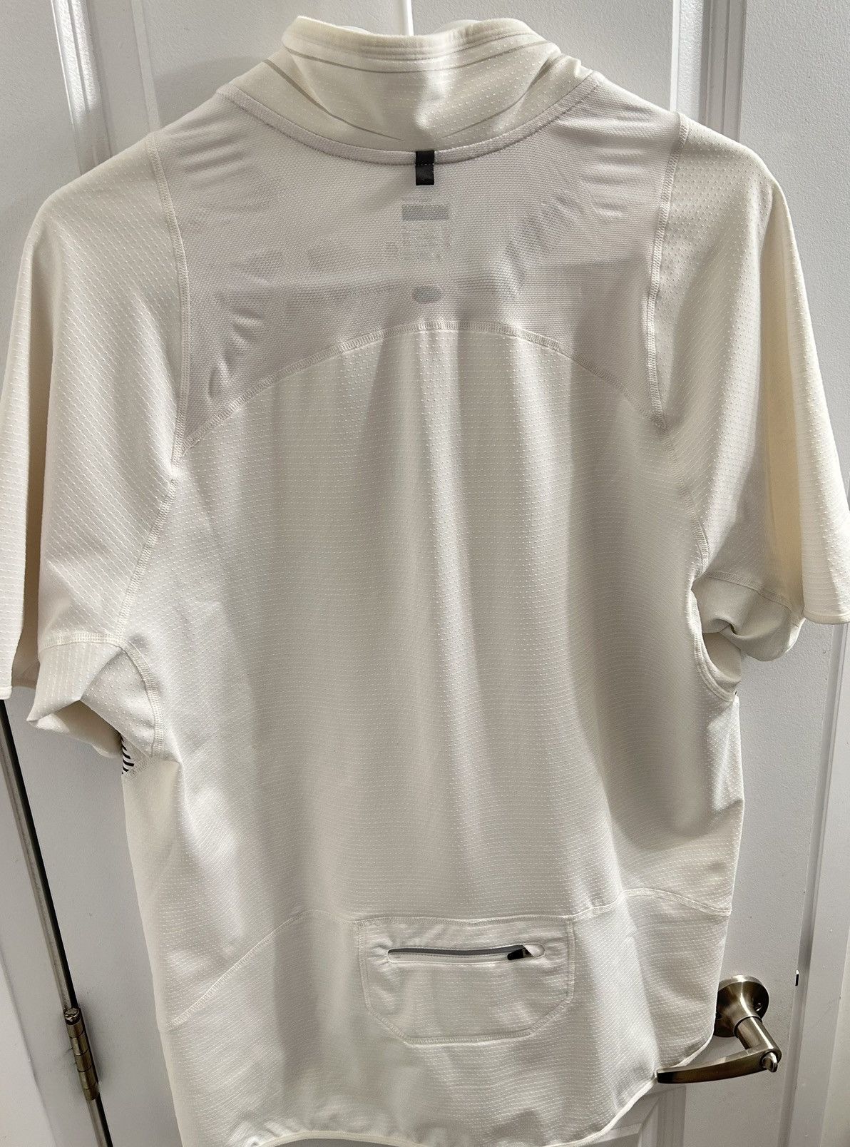 Nike Nike Fit Dri Nike+ Mens White Short Sleeve Athletic Shirt Size US L / EU 52-54 / 3 - 6 Thumbnail