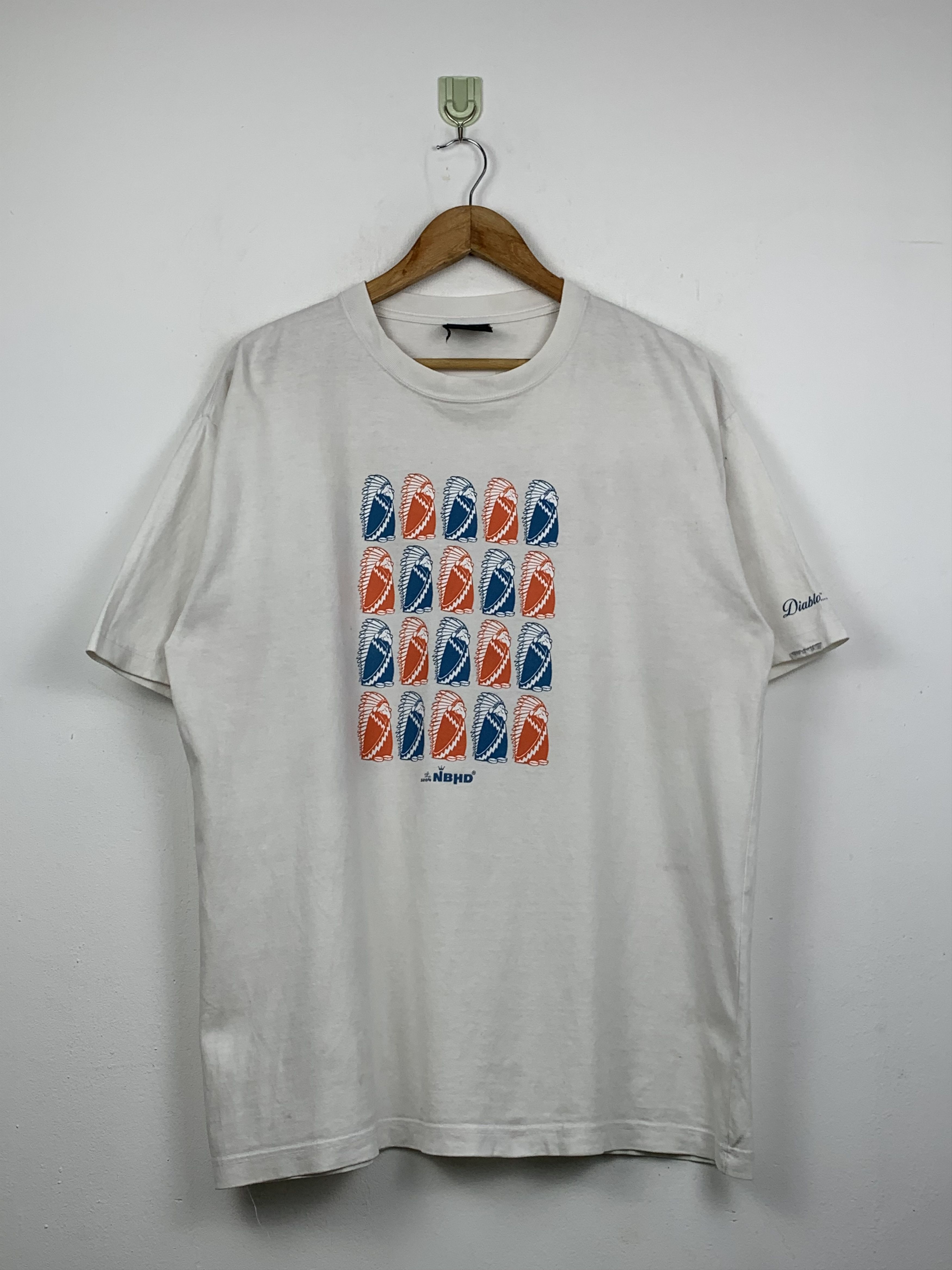 Neighborhood × Vintage Vintage Neighborhood Diablo T Shirt TA0321 Size US L / EU 52-54 / 3 - 1 Thumbnail