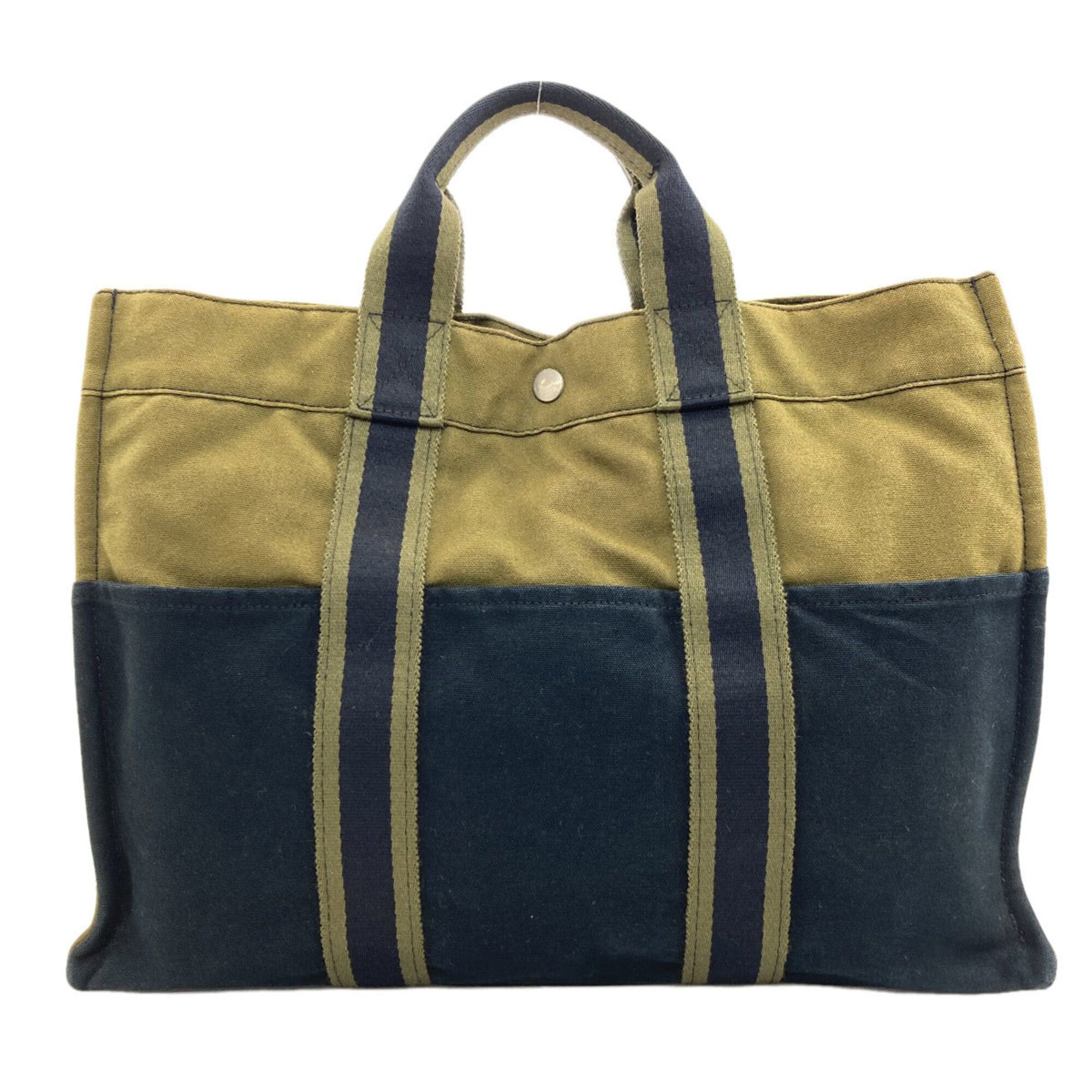 Hermes Hermes Sac Fourre-Tout MM Canvas Handbag for Women Size ONE SIZE - 1 Thumbnail