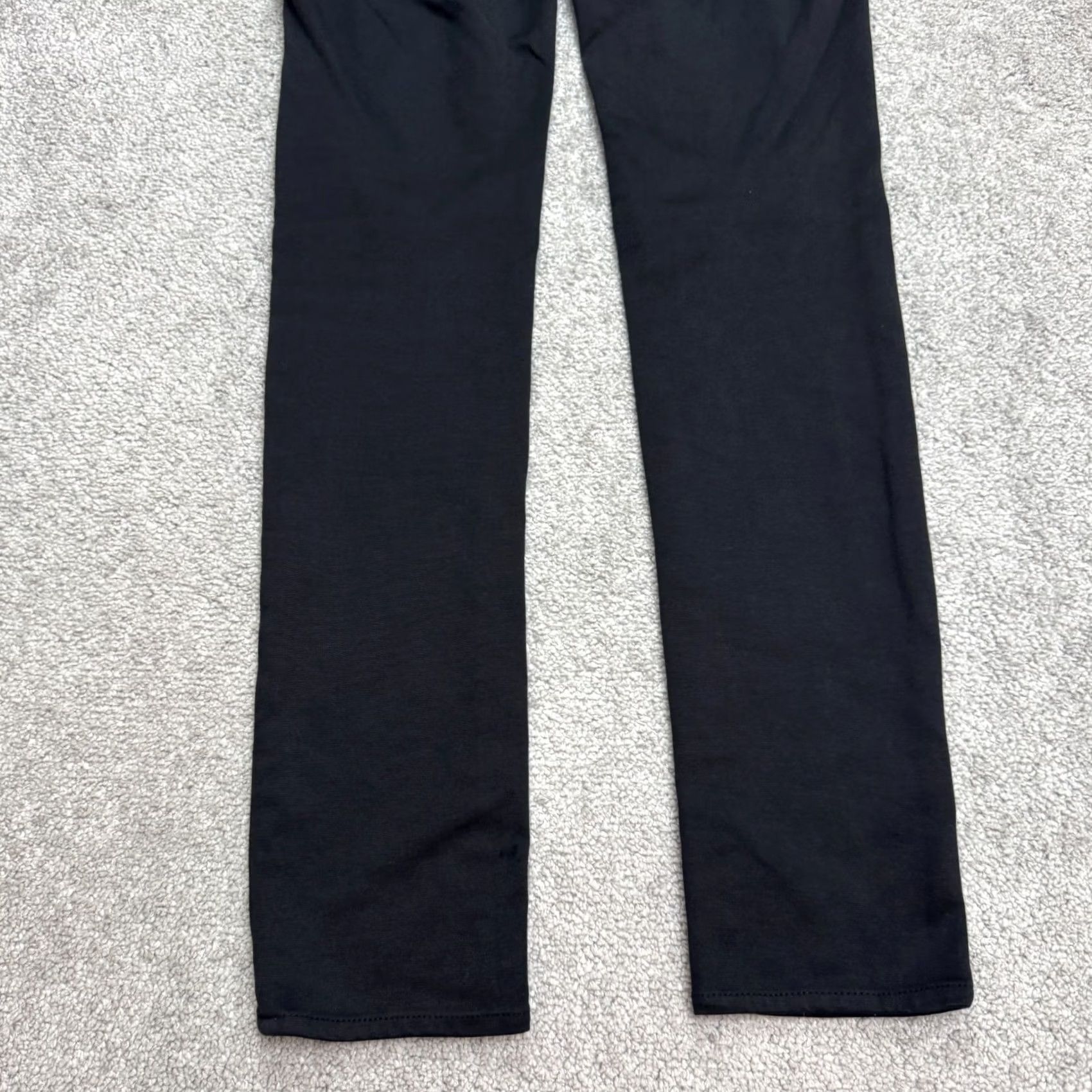 Vintage AG Adriano Goldschmied Legging Super Skinny Fit Pants Women 26 Black Stretch Jegging Slim Casual Modern Womens 2010s Size 26" / US 2 / IT 38 - 3 Thumbnail
