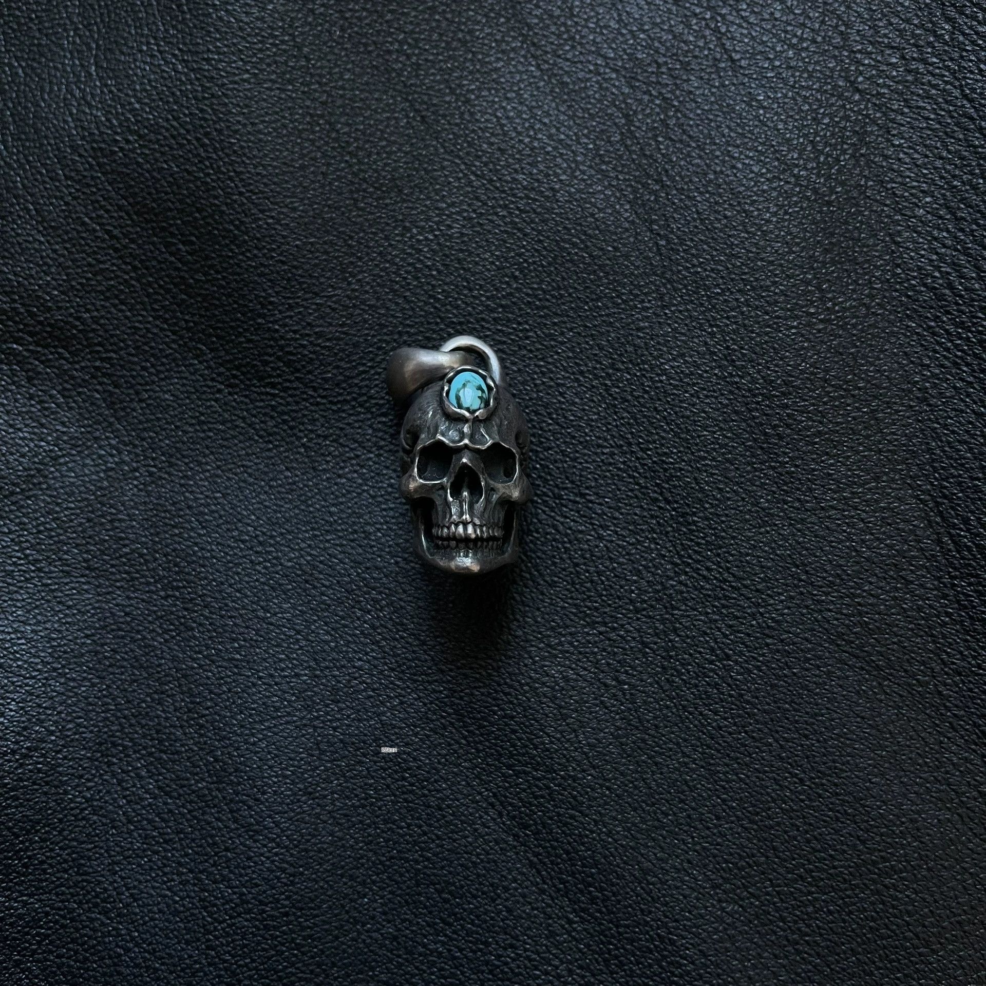 Japanese Brand Mad Cult Custom Turquoise Skull Size ONE SIZE - 1 Preview