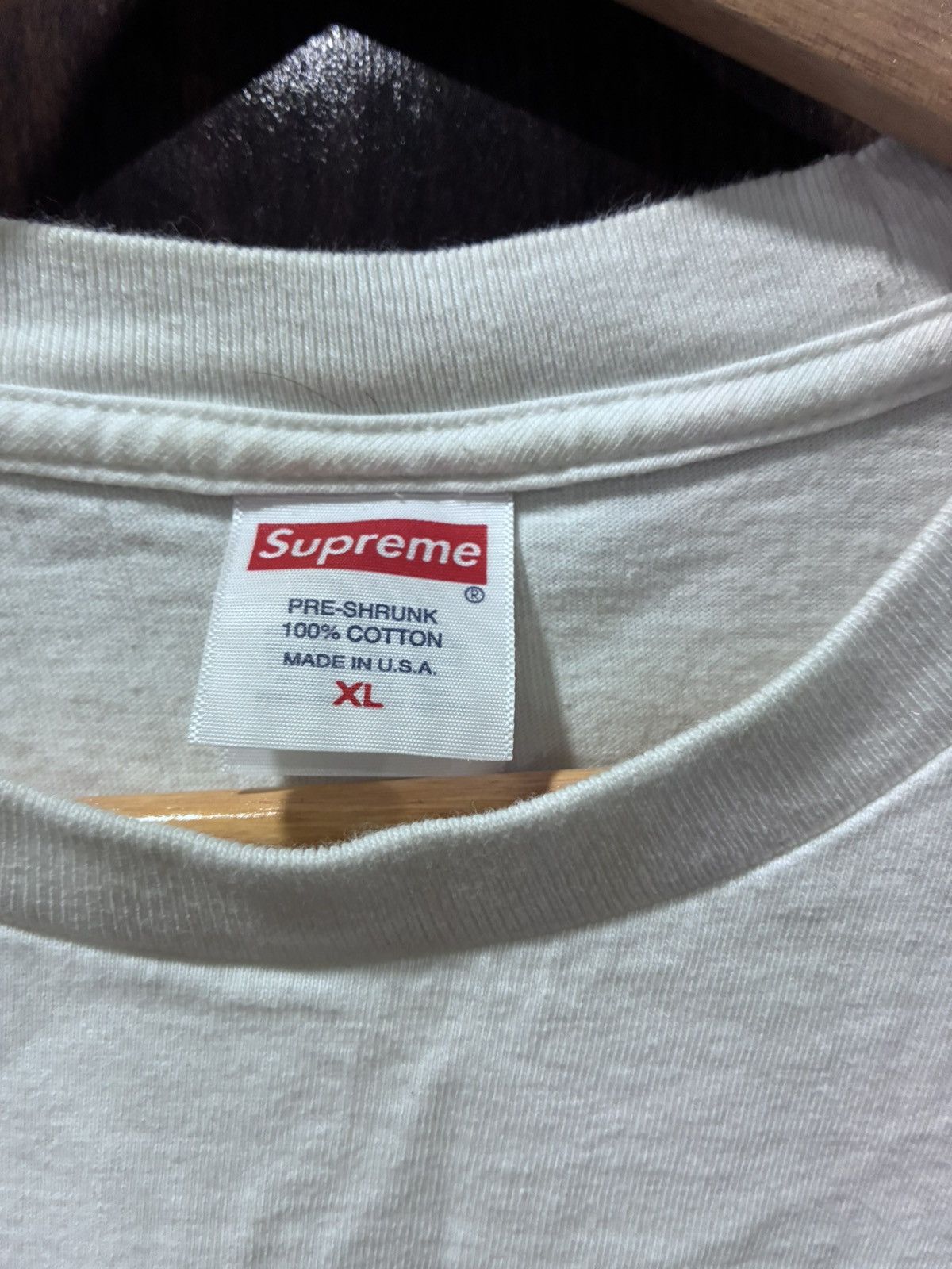 Supreme supreme Arabic text tee Size US XL / EU 56 / 4 - 2 Thumbnail