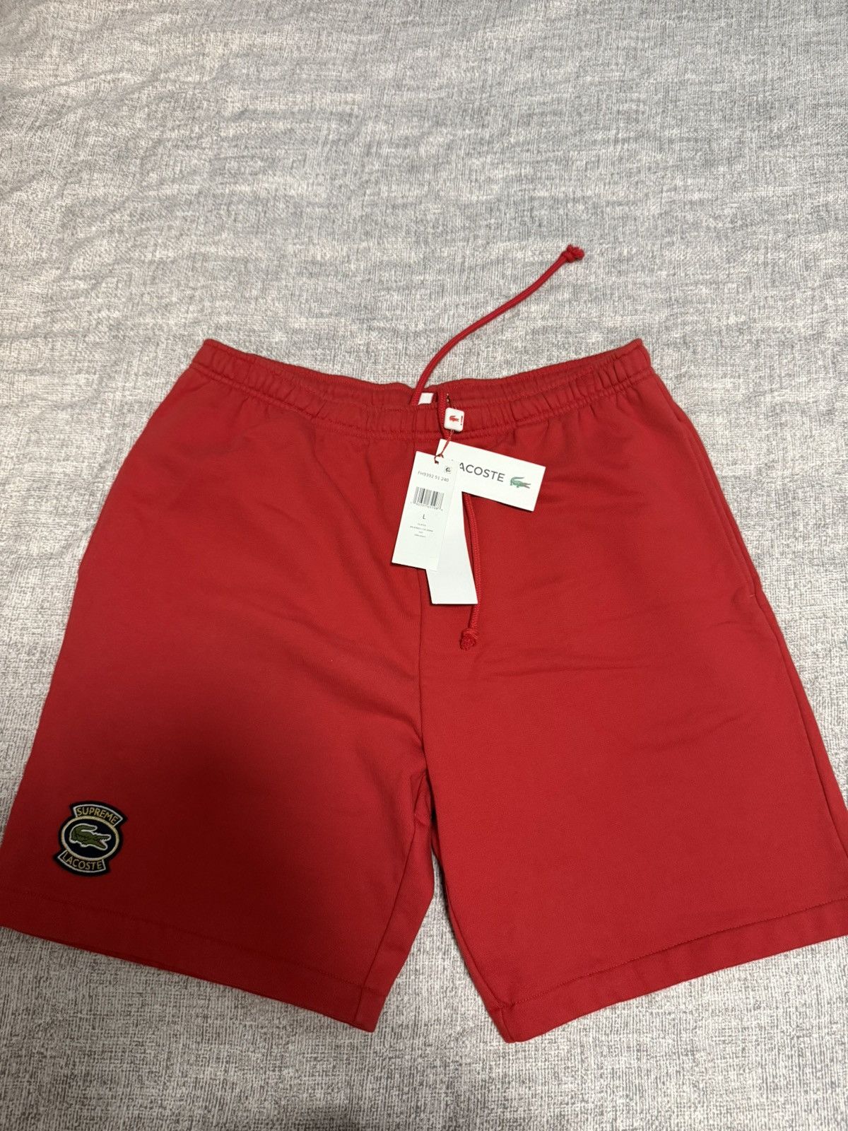 Supreme Lacoste sweatershort