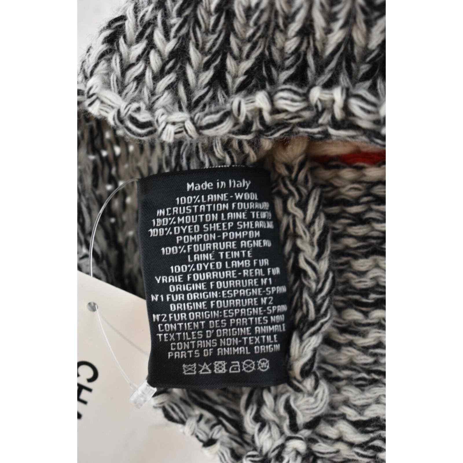 Chanel Chanel REV Pom Wool CC Logo Knit Cloche Beanie Winter Hat Size ONE SIZE - 11 Thumbnail
