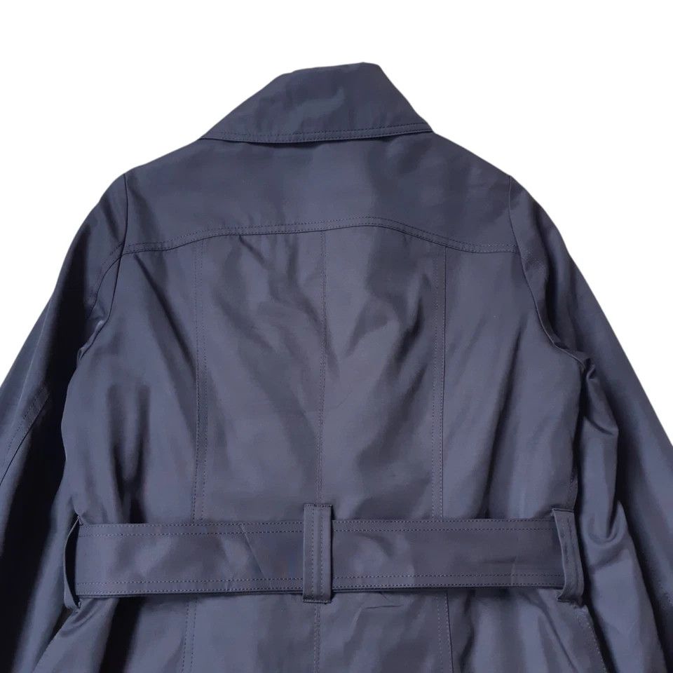 Dezert Dezert + Femme Trench Coat Jacket Women size 11AR Black Size S / US 4 / IT 40 - 8 Thumbnail