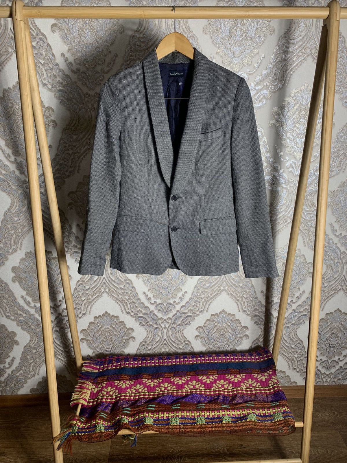 Zadig & Voltaire VINTAGE ZADIG & VOLTAIRE CLASSSIC DESIGNER SUIT JACKET RETRO Size 44S - 1 Thumbnail