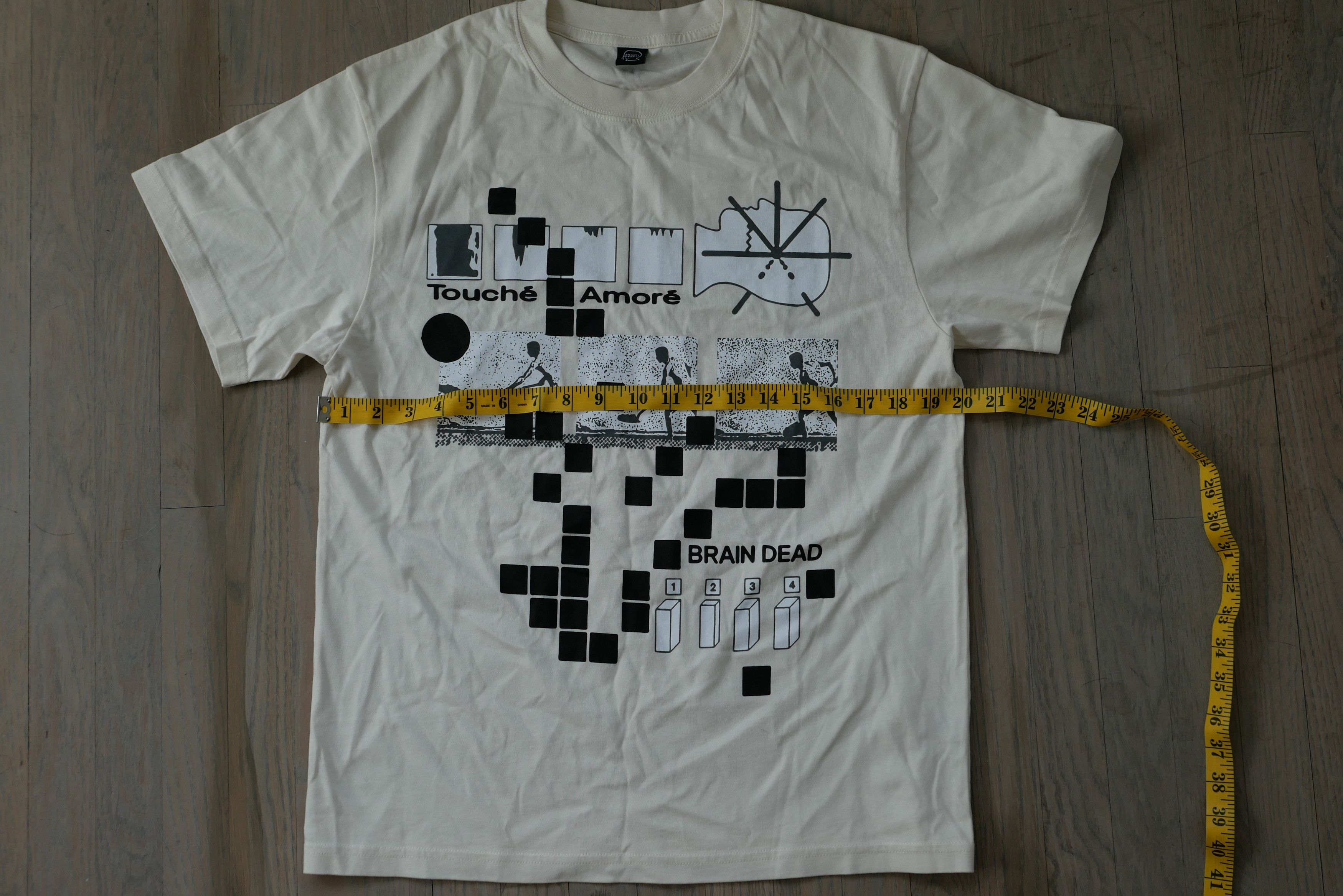 Band Tees × Brain Dead Brain Dead x Touché Amoré T-Shirt Size US S / EU 44-46 / 1 - 2 Thumbnail