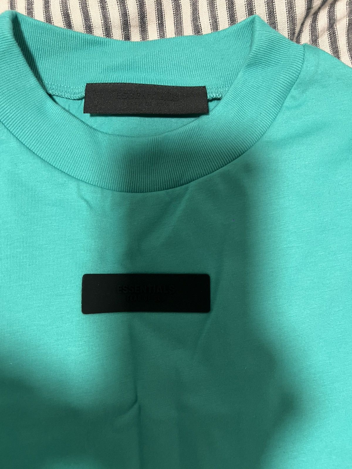 Essentials Essentials Turquoise Oversized T-shirt Size US S / EU 44-46 / 1 - 2 Thumbnail