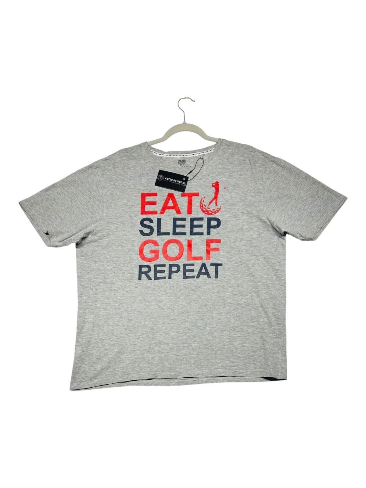 Other Palm Grove Golf T-Shirt Men's UK Size 2XL Grey Graphic Print Size US XXL / EU 58 / 5 - 2 Thumbnail