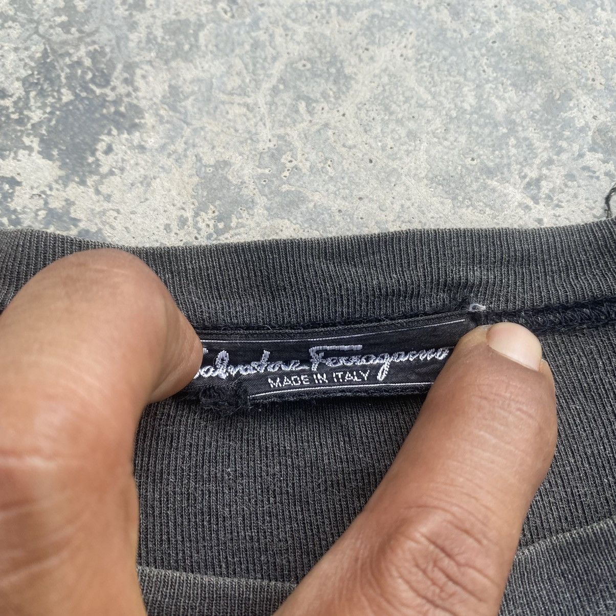 Salvatore Ferragamo Distressed Boxy FERRAGAMO Centre Minimal Logo Size US XL / EU 56 / 4 - 5 Thumbnail