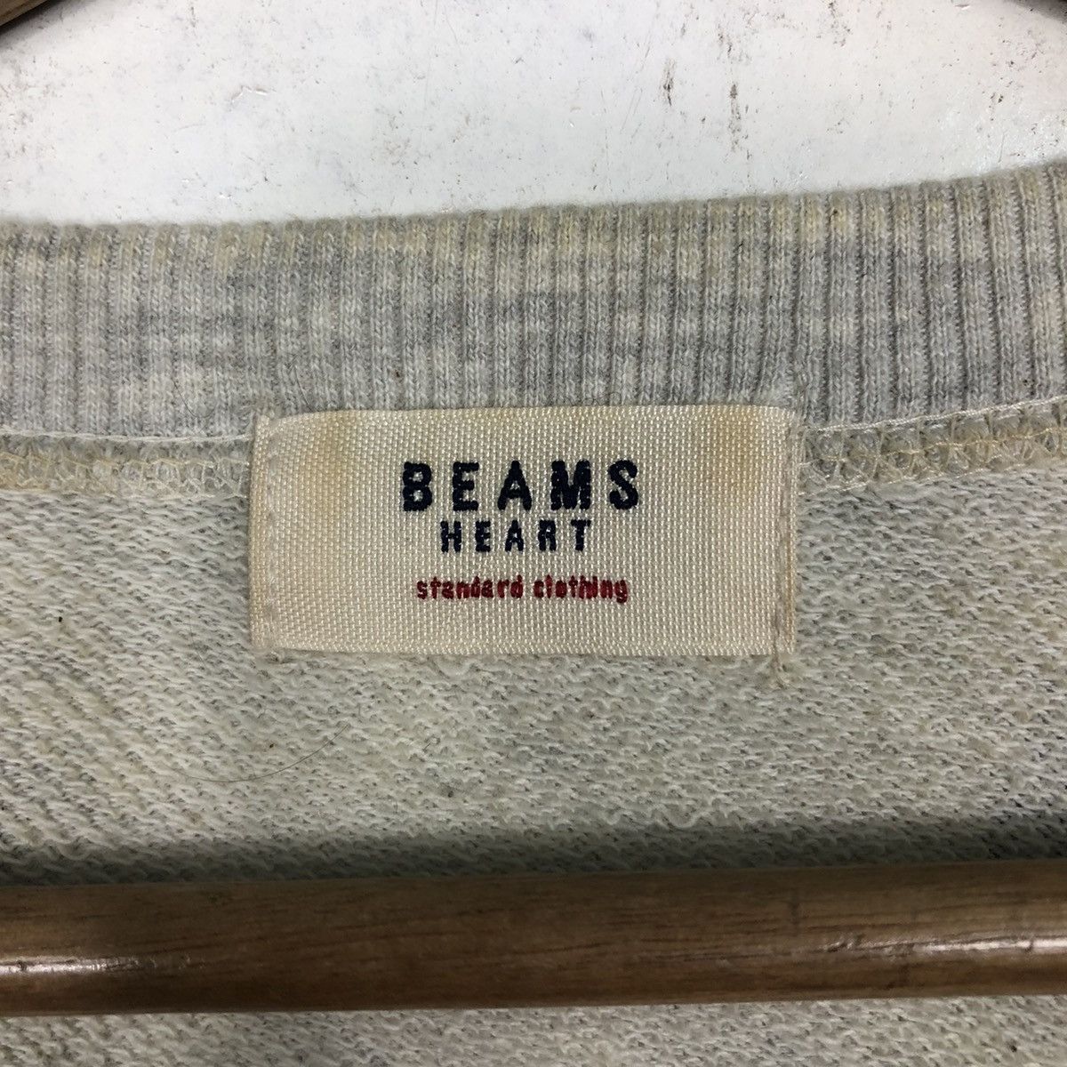 Japanese Brand BEAMS HEART Polka Dot Crewneck Sweatshirt Issey Miyake Size US M / EU 48-50 / 2 - 14 Thumbnail