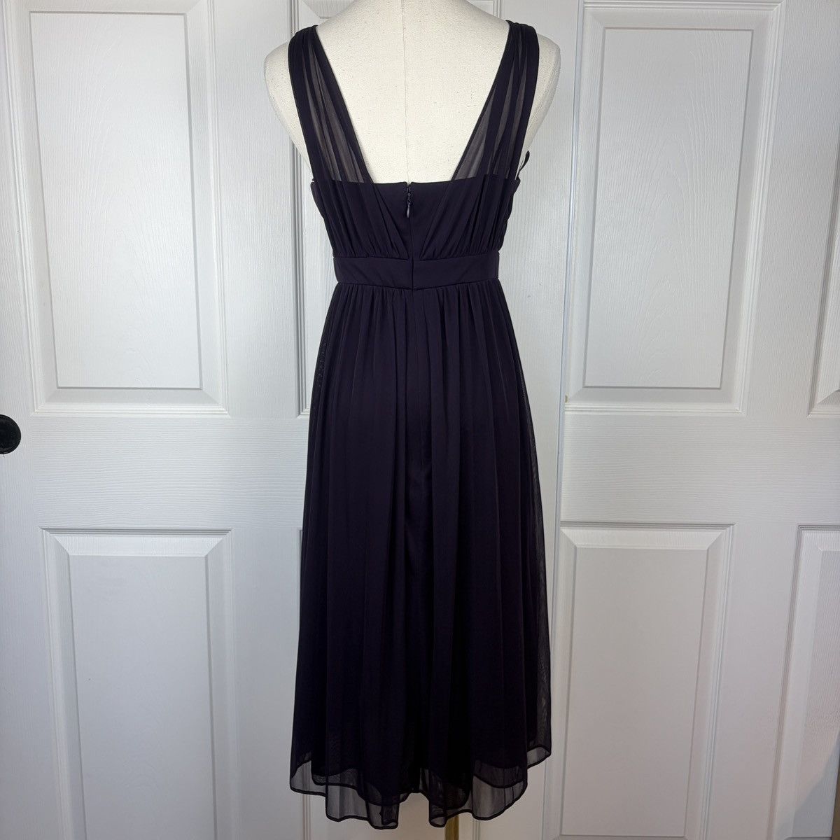 Other Vintage dressbarn purple beaded midi dress Size L / US 10 / IT 46 - 3 Thumbnail
