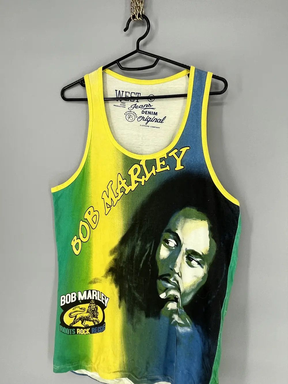 Vintage Vintage Bob Marley Roots Rock Reggae Tees Size US L / EU 52-54 / 3 - 4 Thumbnail