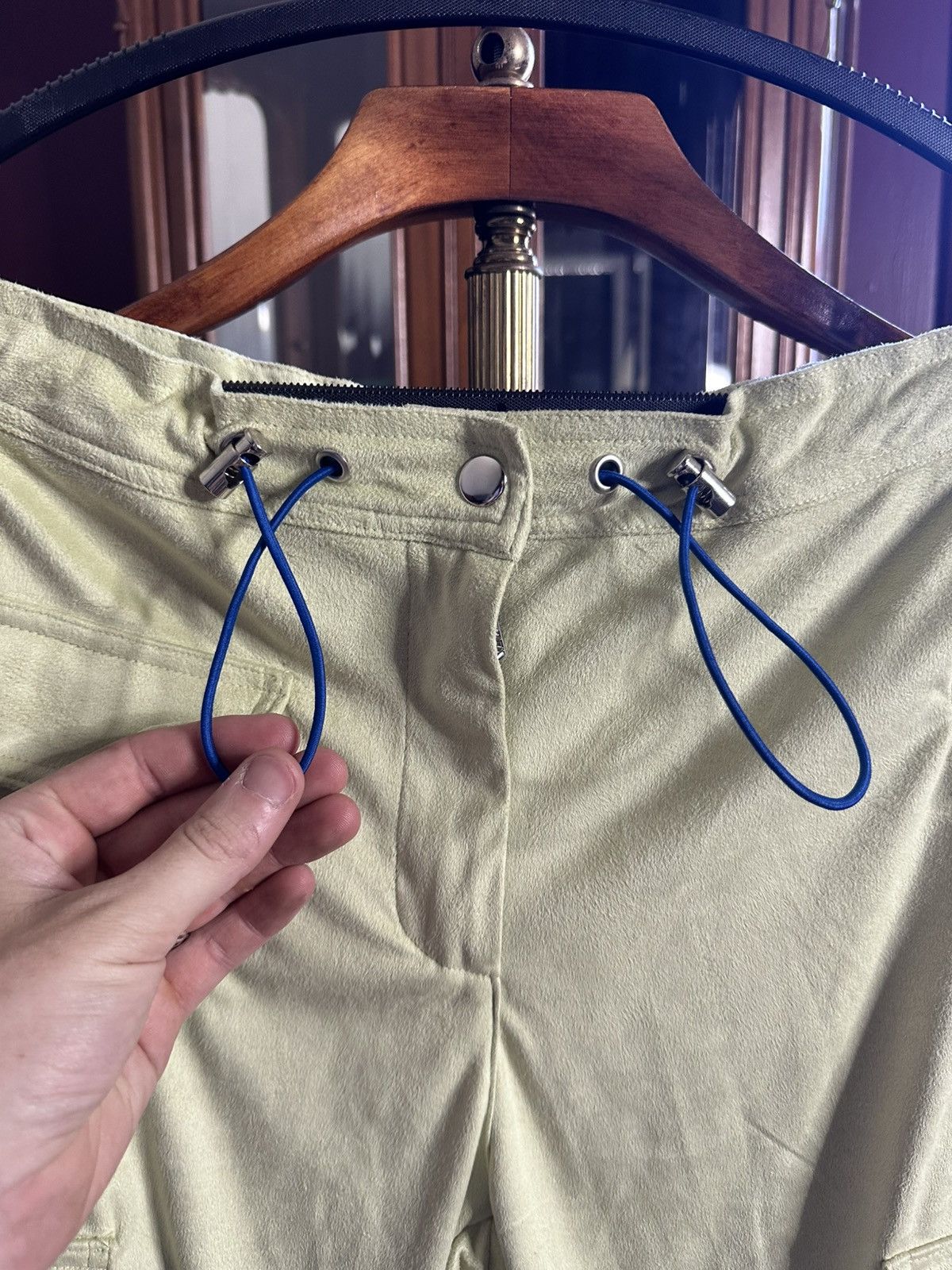 Earthling Earthling VIP 13 O’Clock velour silk cargo pants Size US 30 / EU 46 - 5 Thumbnail